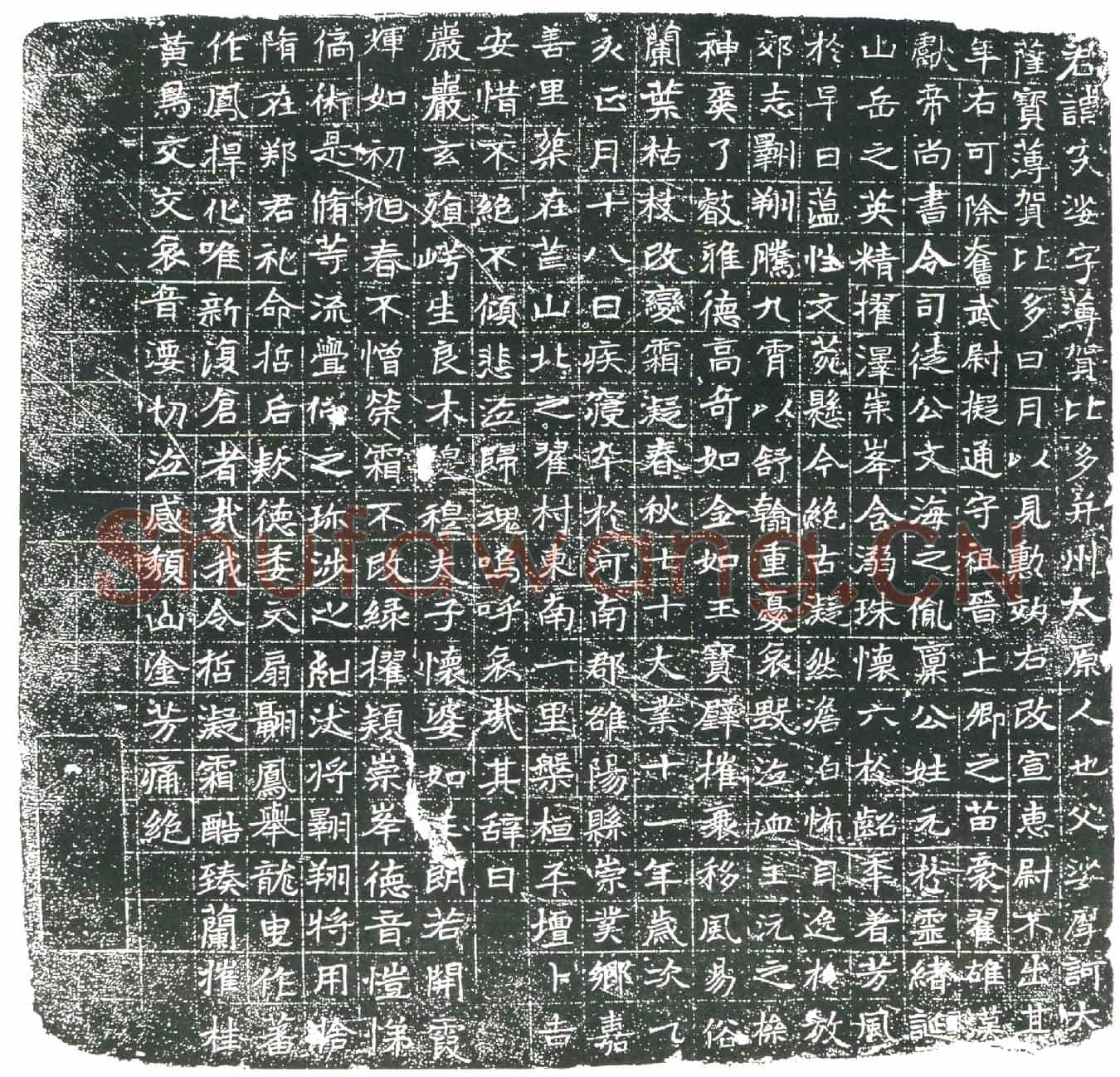 隋翟突娑墓誌