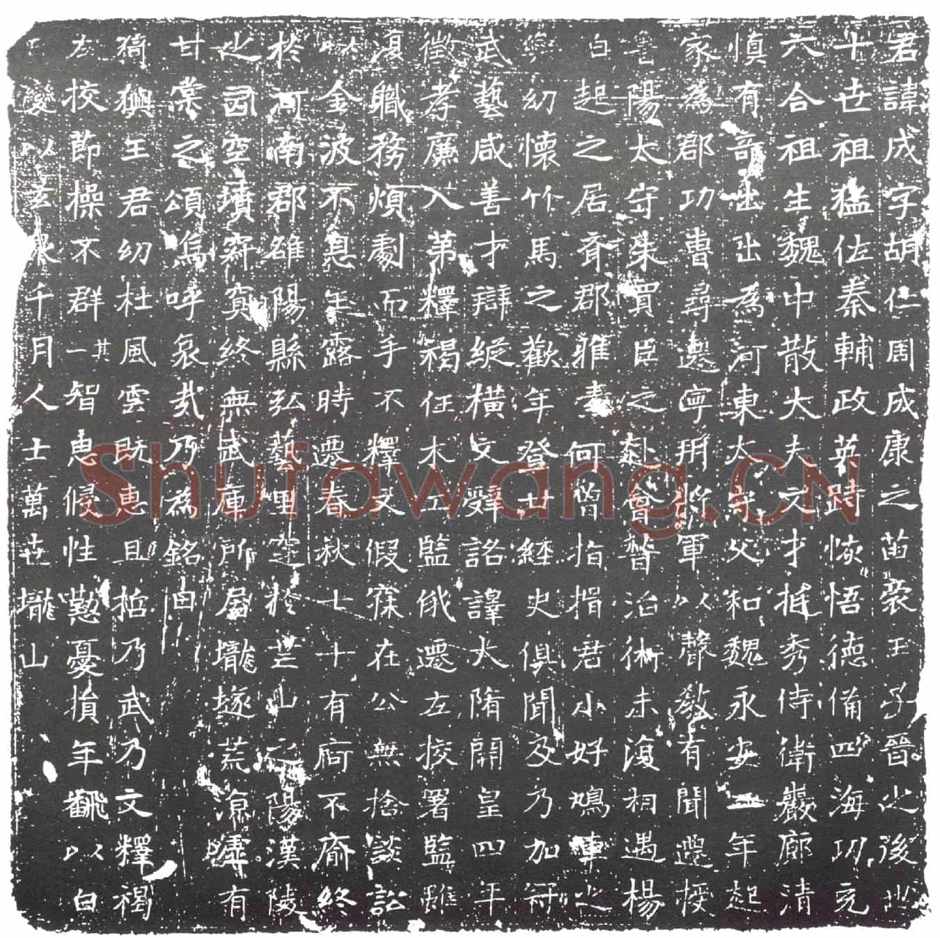 隋王成墓誌