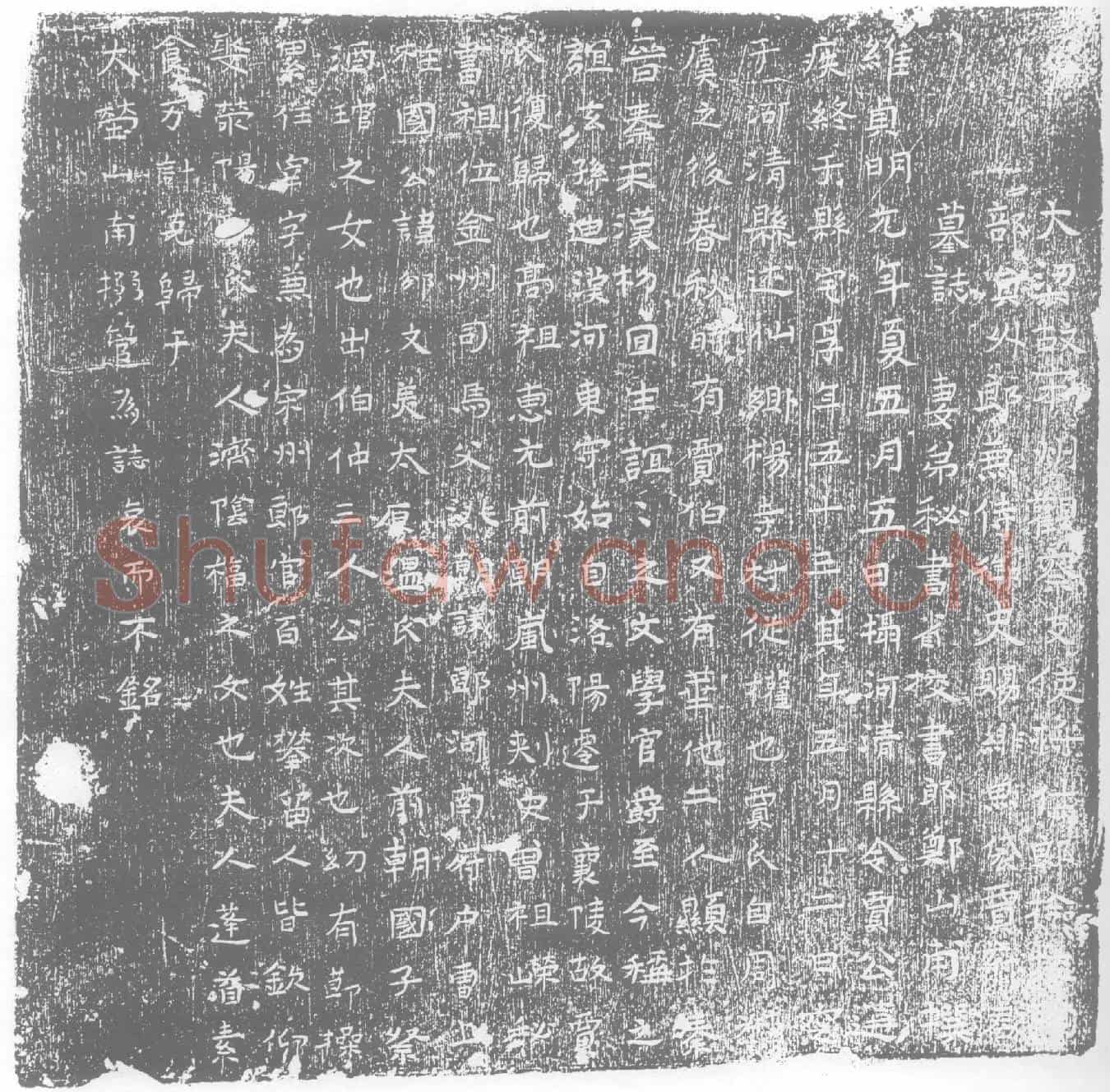 五代十国贾邠墓誌(大梁故宋州观察支使将仕郎检校祠部员外郎兼侍御史赐绯鱼袋贾府君墓誌)
