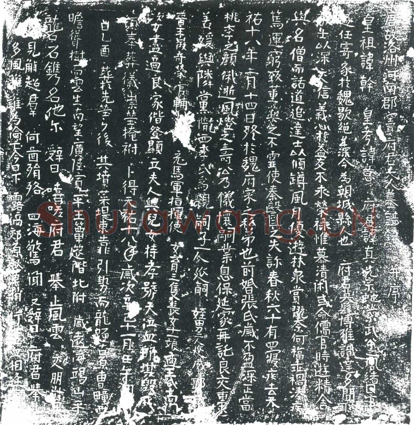 五代十国窦真墓誌(唐故洛州河南郡窦府君夫人墓誌铭并序)