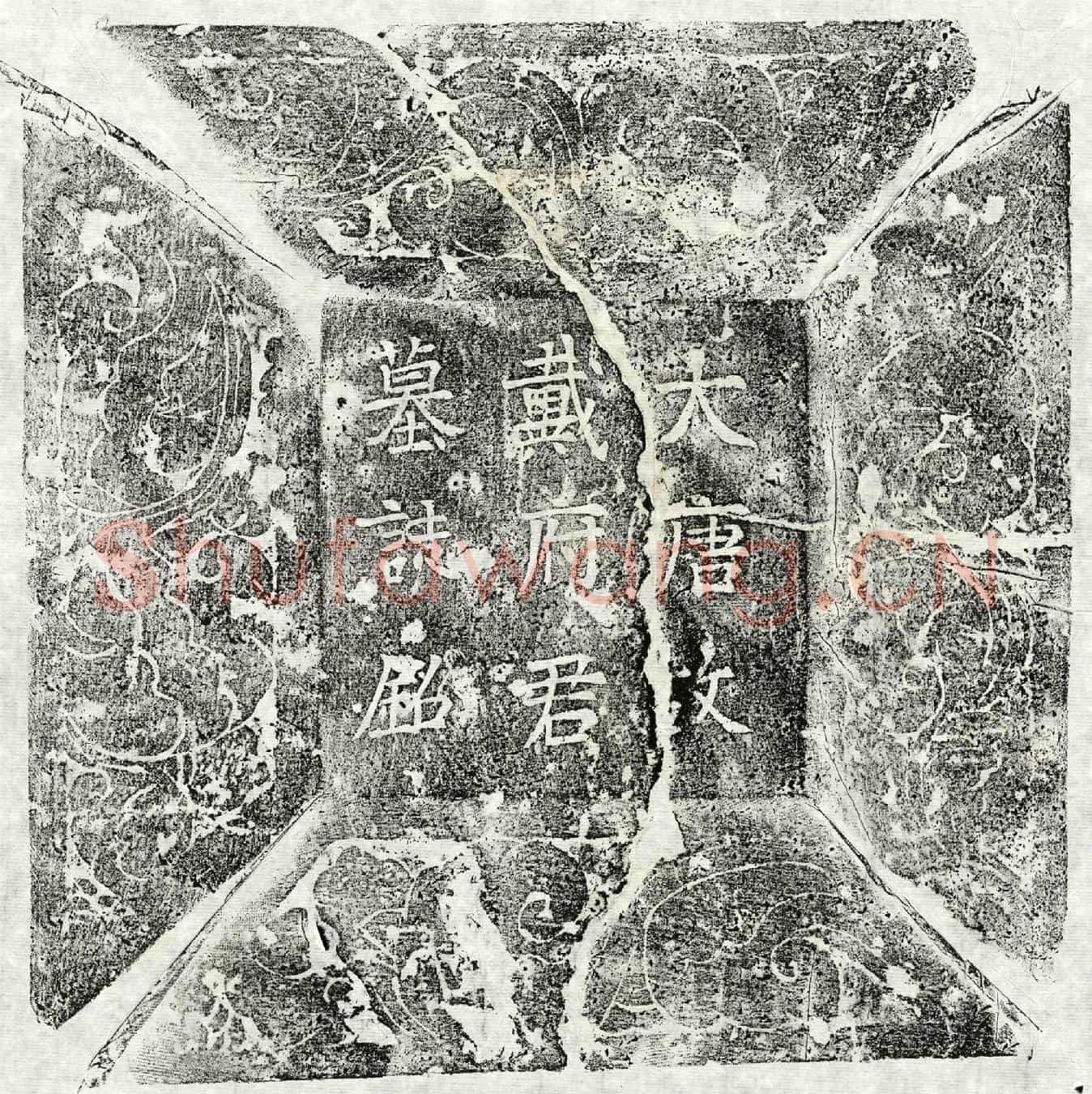 唐戴顗墓誌(大唐前太庙斋郎戴公墓誌铭并序)