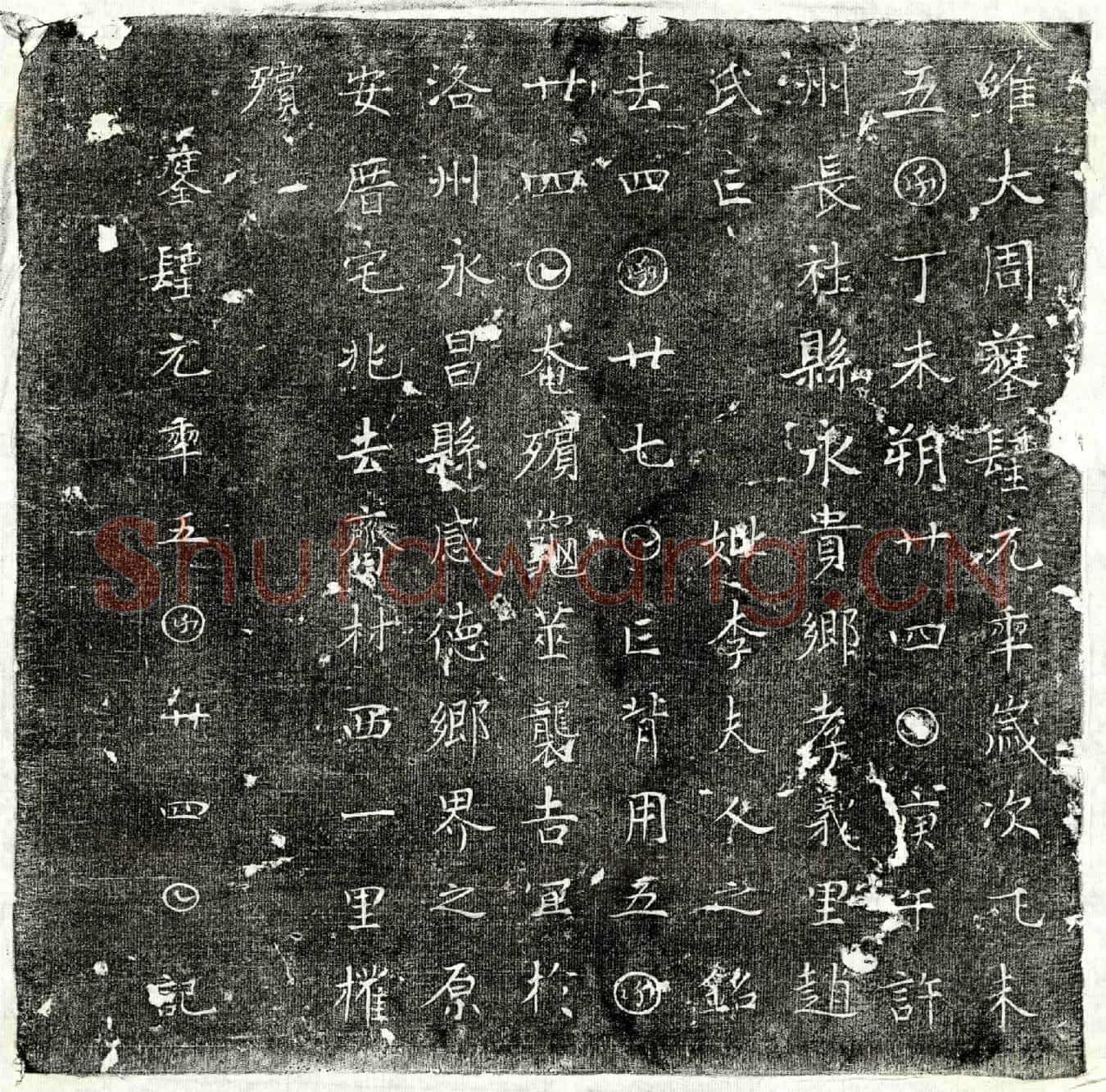 唐赵君妻李氏墓誌(维大周证圣元年岁次乙未五月丁未朔廿四日庚午许州长社县永贵乡孝义里赵氏亡妣李夫人之铭)