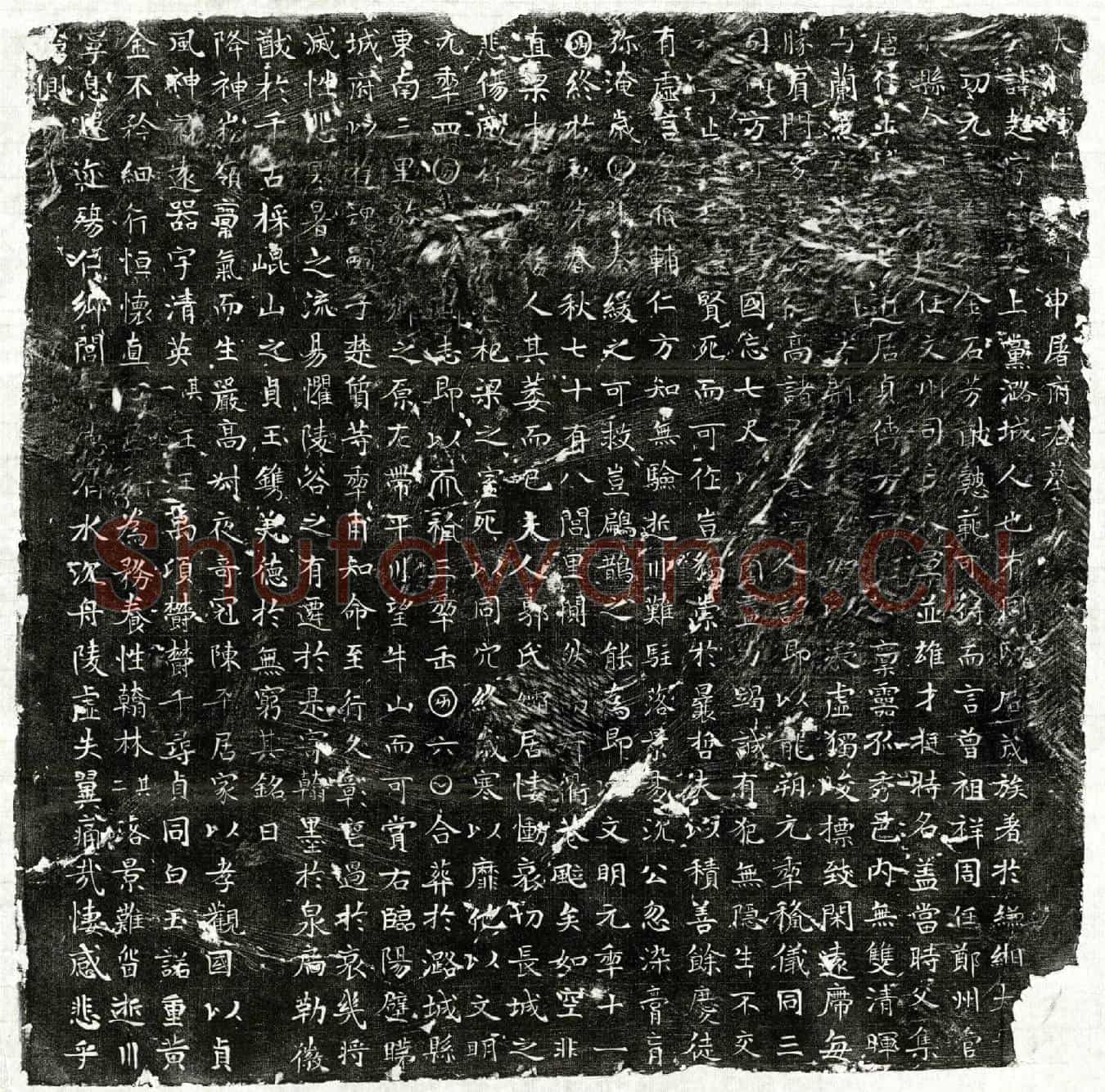 唐申屠超墓誌(大□□□□□申屠府君墓【】)