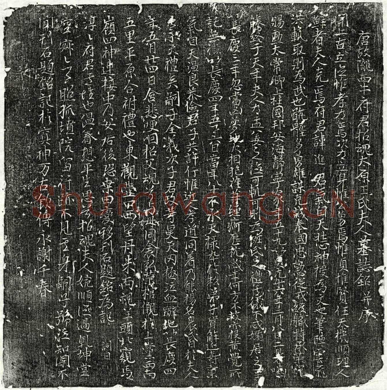 唐牛进、牛进妻王氏墓誌(唐故陇西牛府君招魂太原王氏夫人墓誌铭并序)