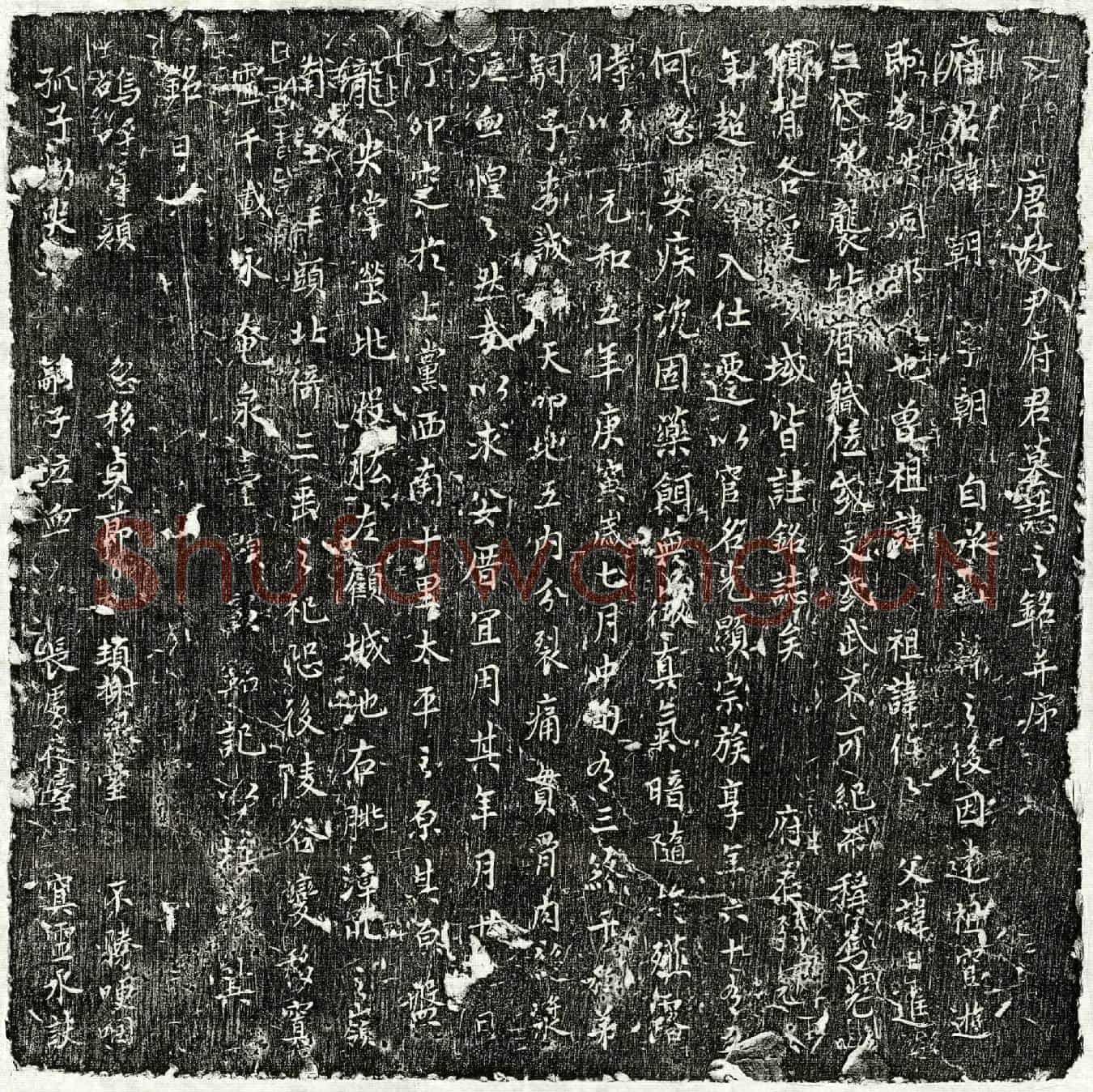 唐尹朝墓誌(唐故尹府君墓誌之铭并序)