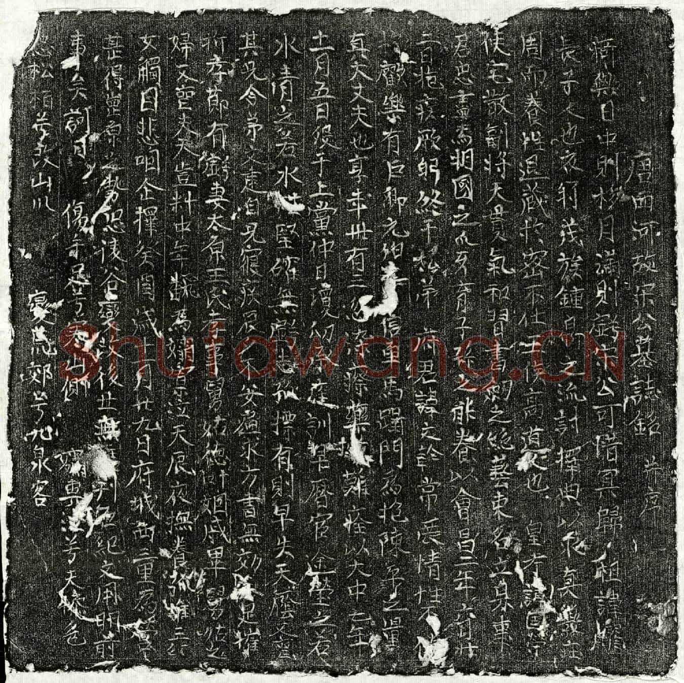 唐宋文干墓誌(唐西河故宋公墓誌铭并序)
