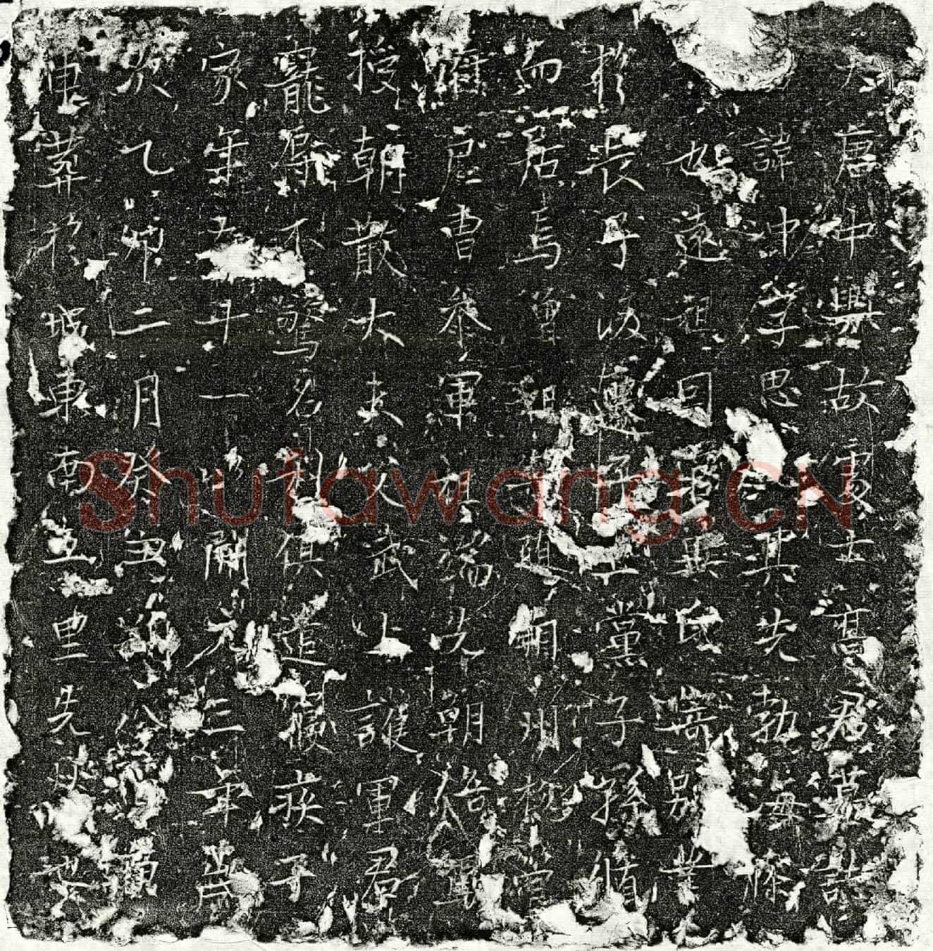 唐高沖墓誌(大唐中兴故处士高君墓誌)
