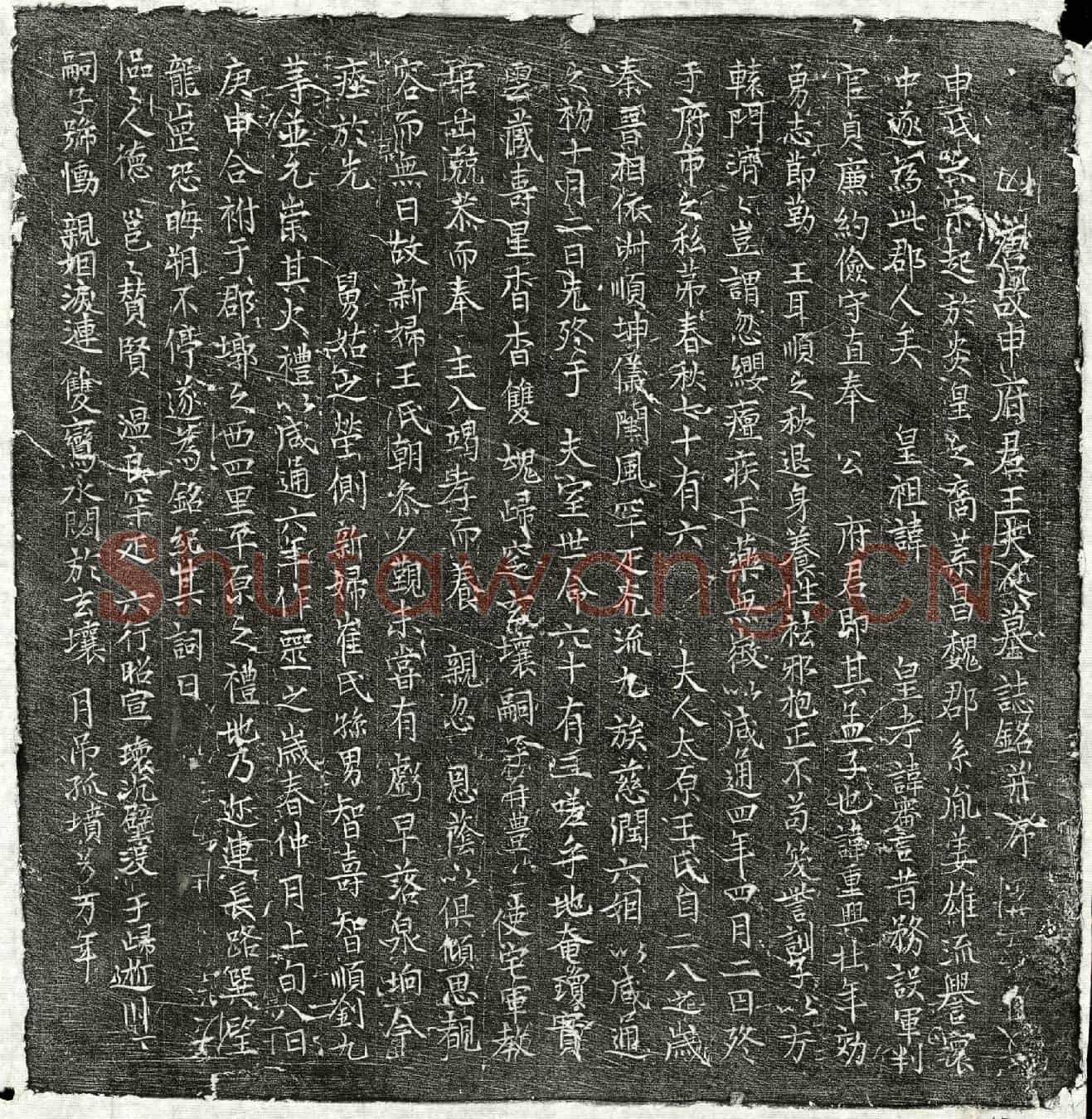 唐申重兴、申重兴妻王氏墓誌(唐故申府君王夫人墓誌铭并序)