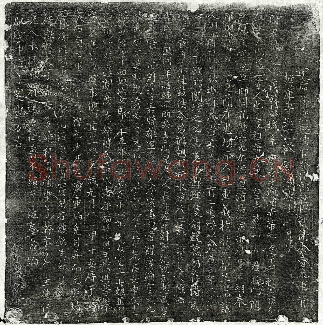 唐刘超俗墓誌(大唐节度駈使官登仕郎试左武卫仓曹参军前麵库专知官故刘公墓誌铭并序)
