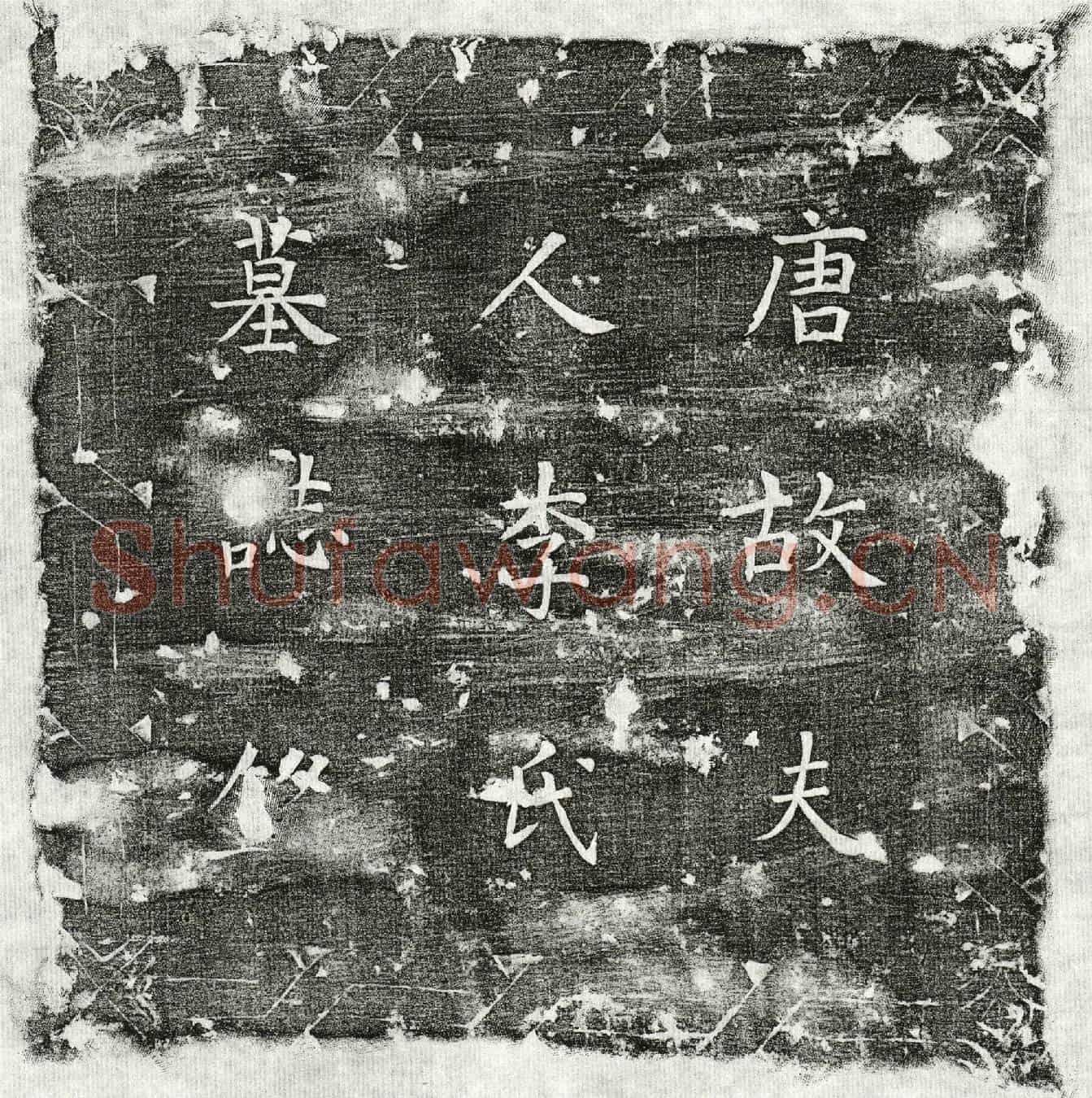 唐独孤君妻李氏墓誌(唐故殿中省尚辇奉御独孤府君夫人陇西李氏墓誌铭并序)