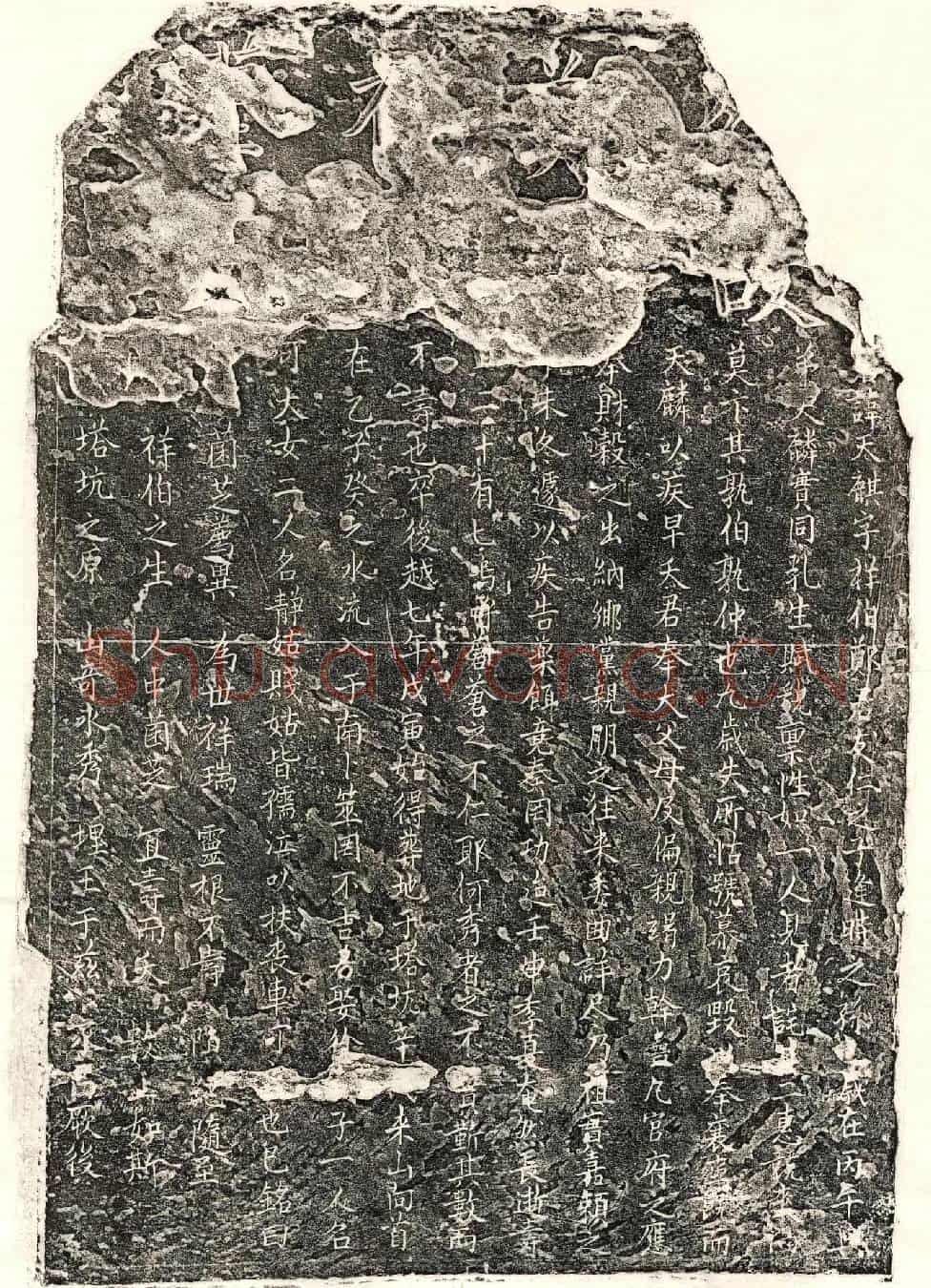 未详郑天麒墓誌