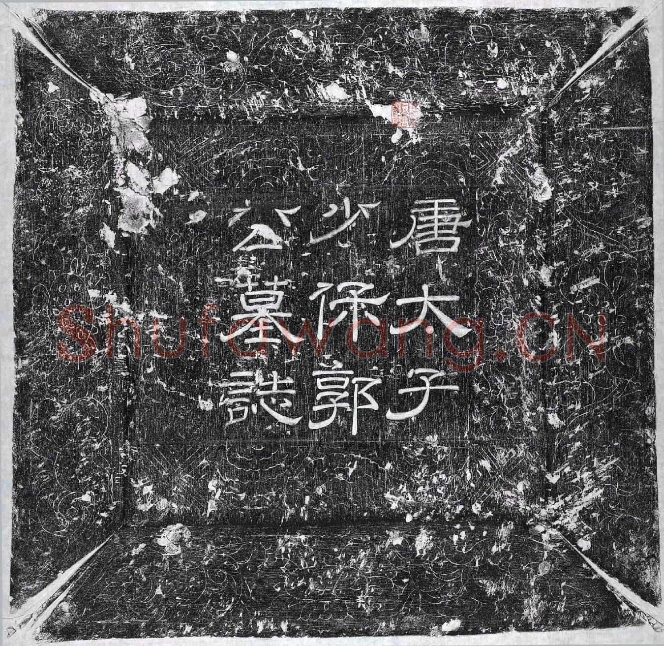 唐郭曜墓誌(大唐故银青光禄大夫守太子少保兼判詹事府事上柱国太原郡开国公赠太子太傅郭府君墓誌铭并序)