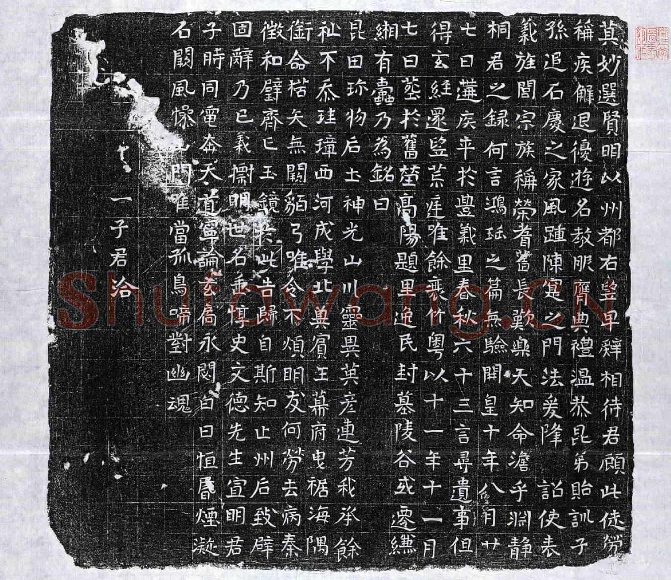 隋裴遗业墓誌(齐故员外散骑常侍裴君墓誌铭)