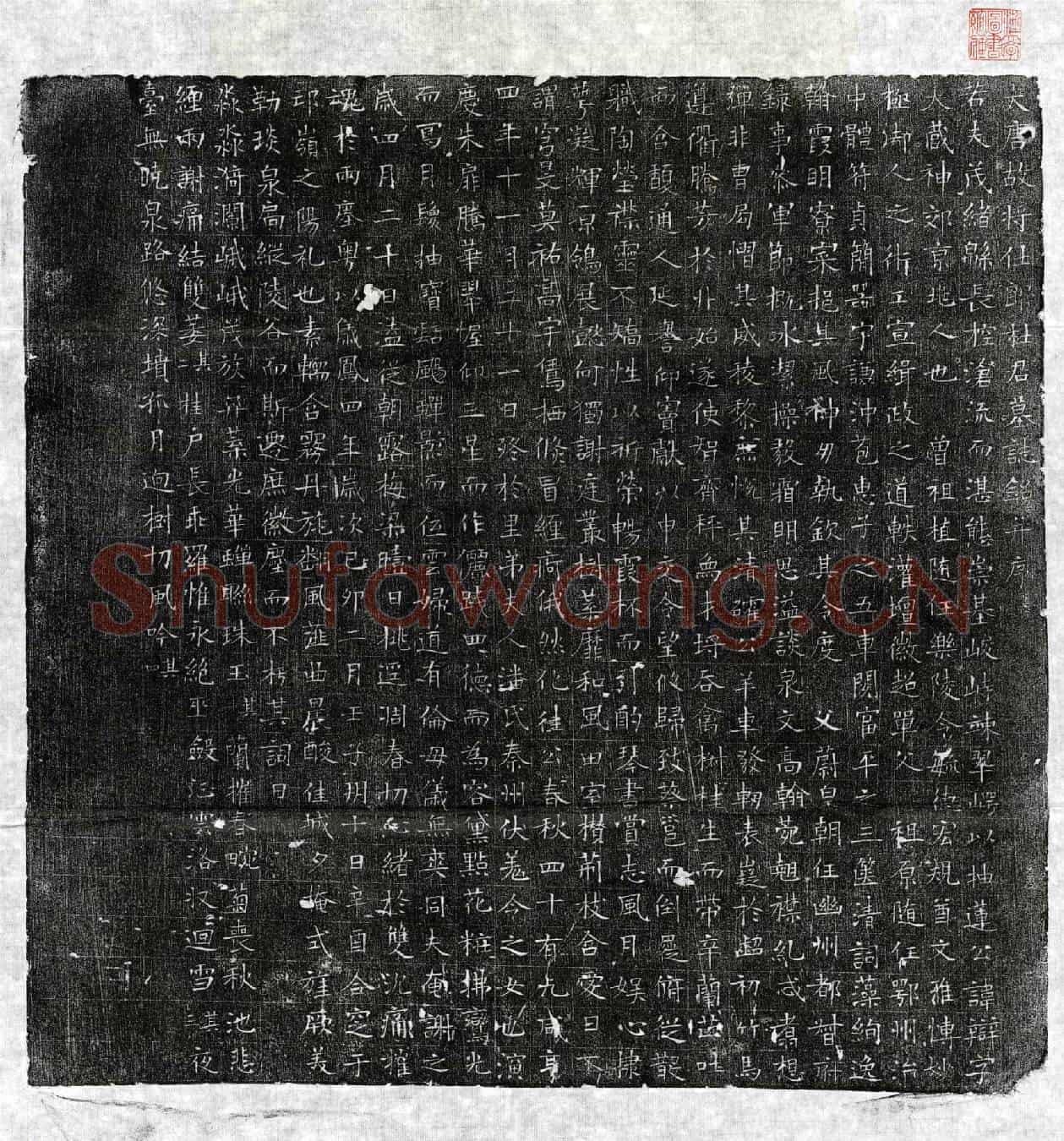 唐杜辩墓誌(大唐故将仕郎杜君墓誌铭并序)