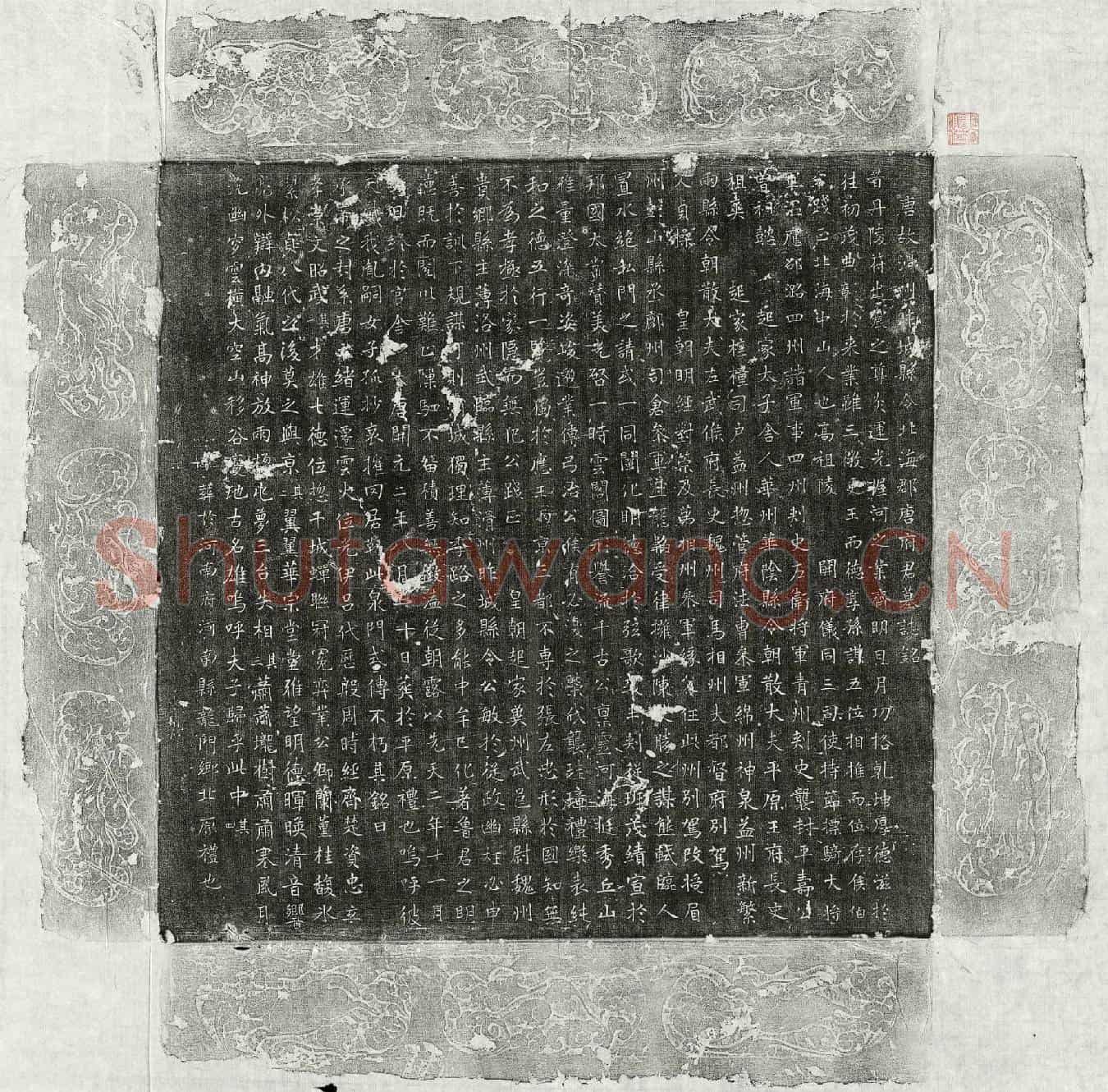 唐唐践正墓誌(唐故滑州昨城县令北海郡唐府君墓誌铭)