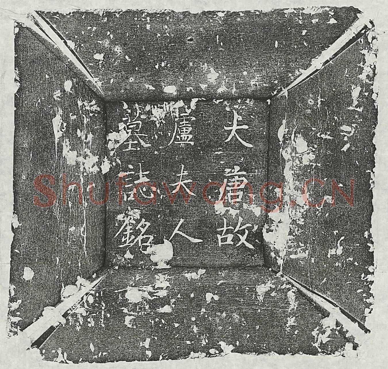 唐源君妻卢氏墓誌(大唐太常寺奉礼郎源君妻卢氏墓誌铭并序)