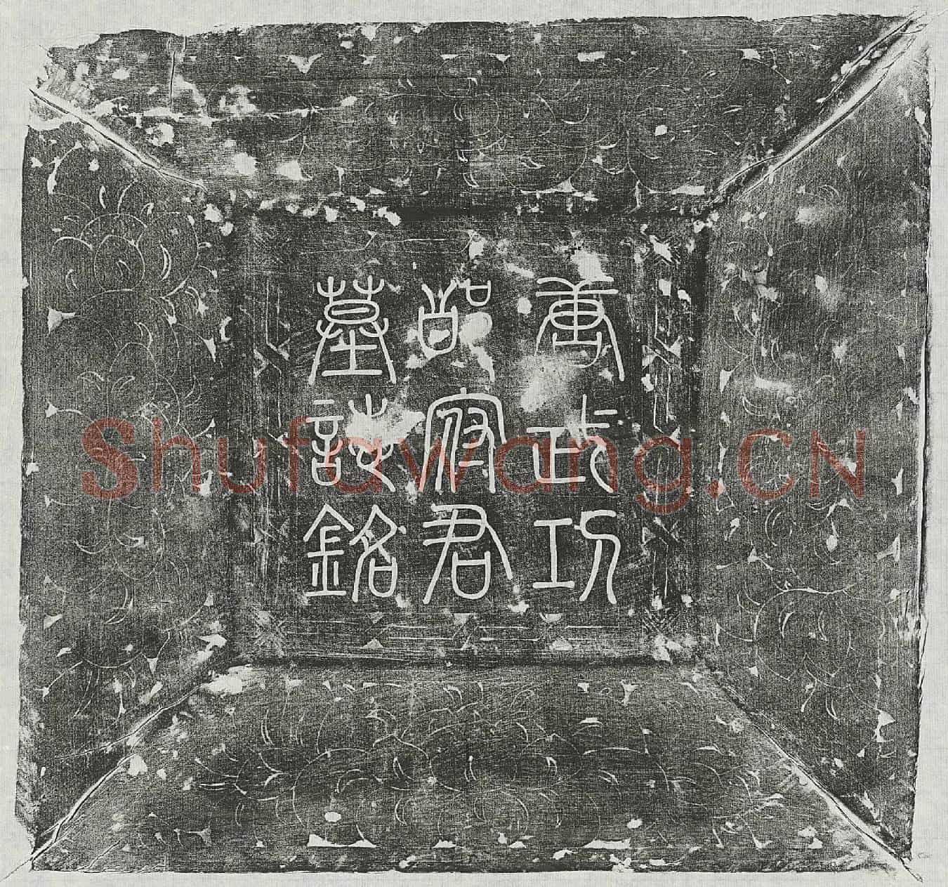 唐邵唐俨墓誌(唐武功邵居士先修墓誌铭并序)