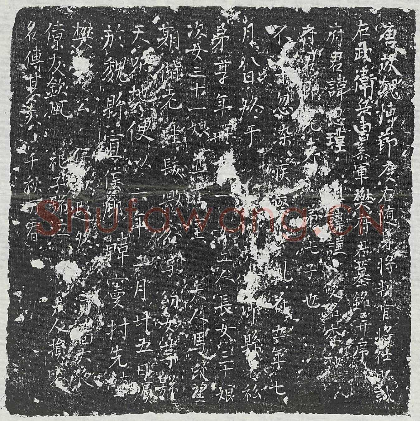 唐樊思瑾墓誌(唐故魏博节度右随身将判官将仕郎诚右武卫兵曹参军樊府君墓铭并序)