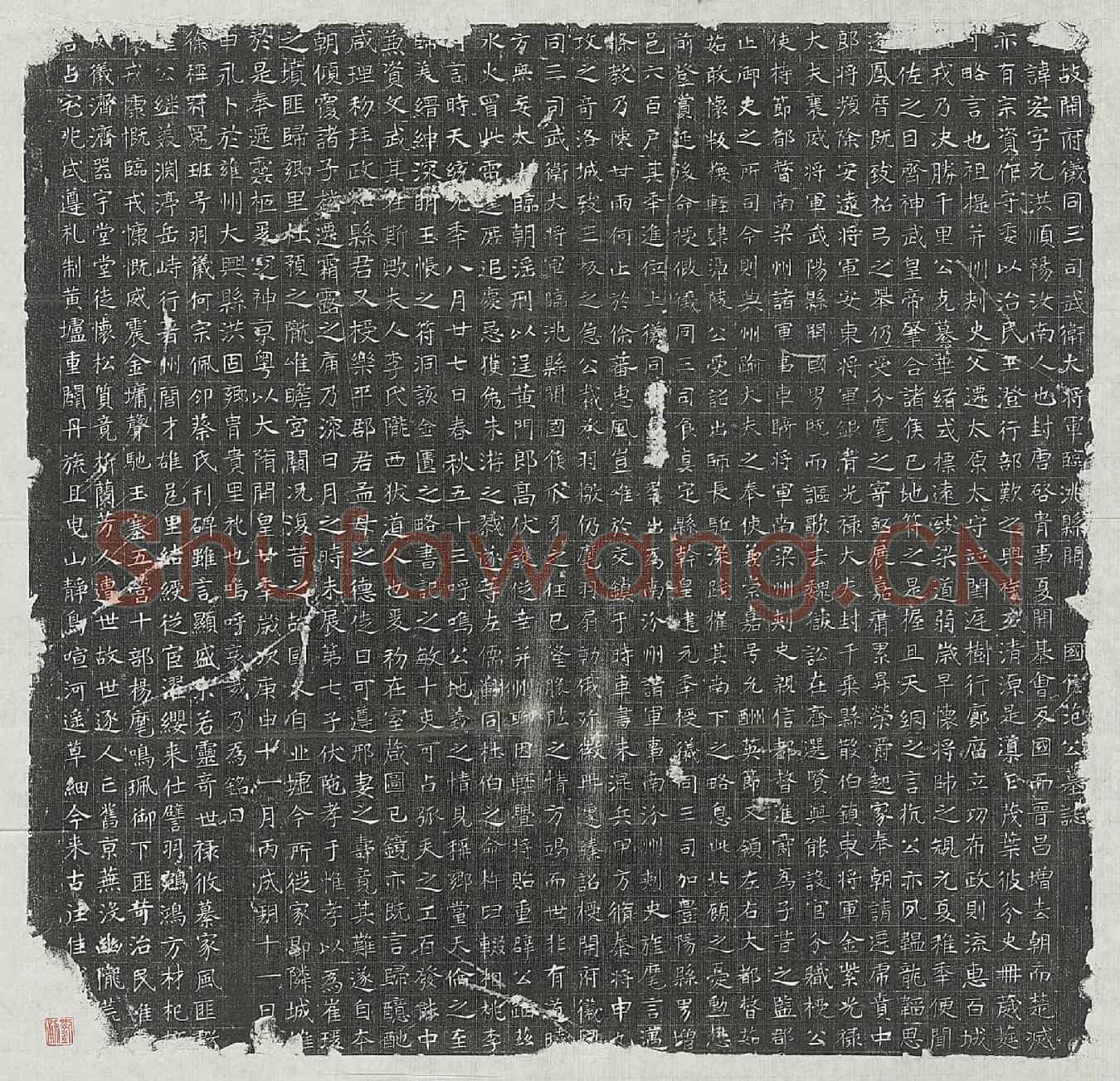 隋范宏墓誌(【齐】故开府仪同三司武卫大将军临洮县开国侯范公墓誌)