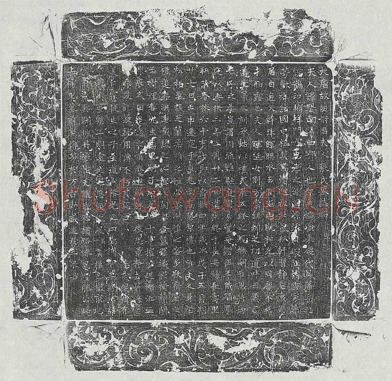 唐赵君妻张婴墓誌(大唐故赵府君夫人张氏墓誌铭并序)