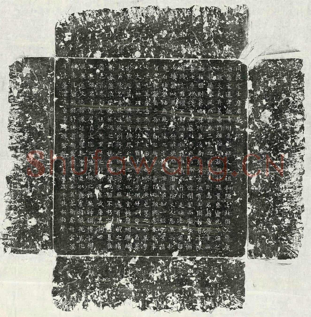 唐康文通墓誌(周故处士康君墓誌铭)