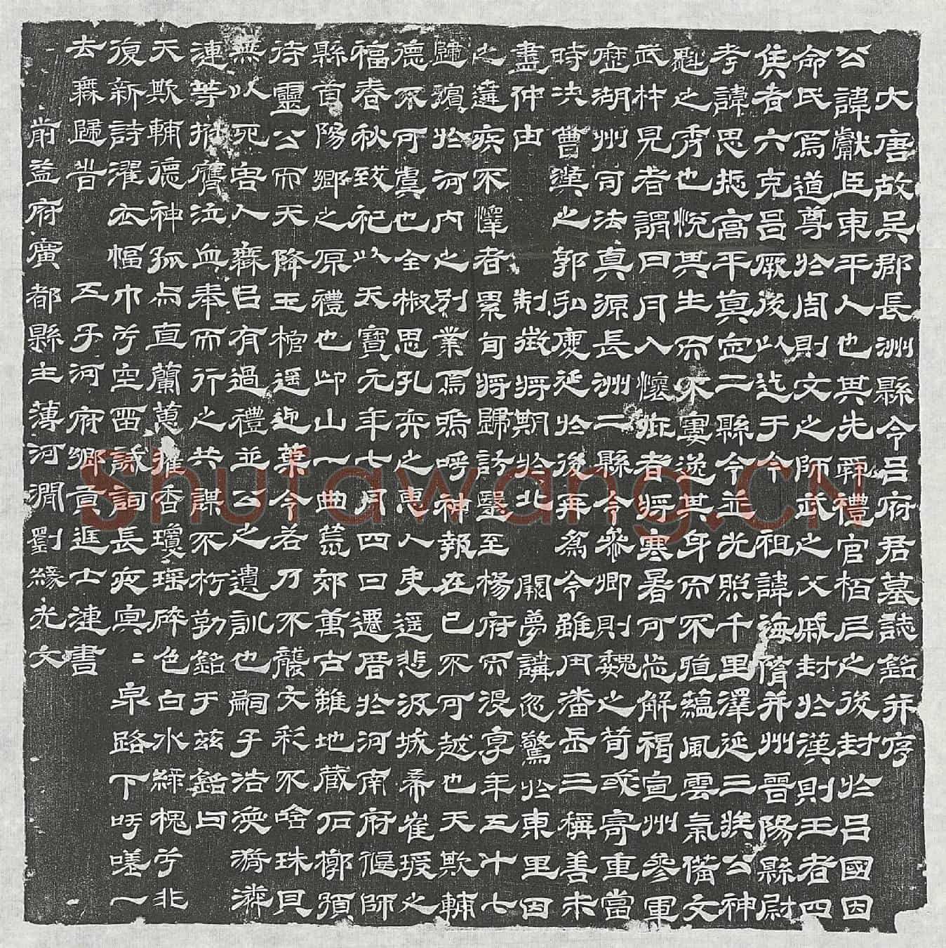 唐吕献臣墓誌(大唐故吴郡长洲县令吕府君墓誌铭并序)