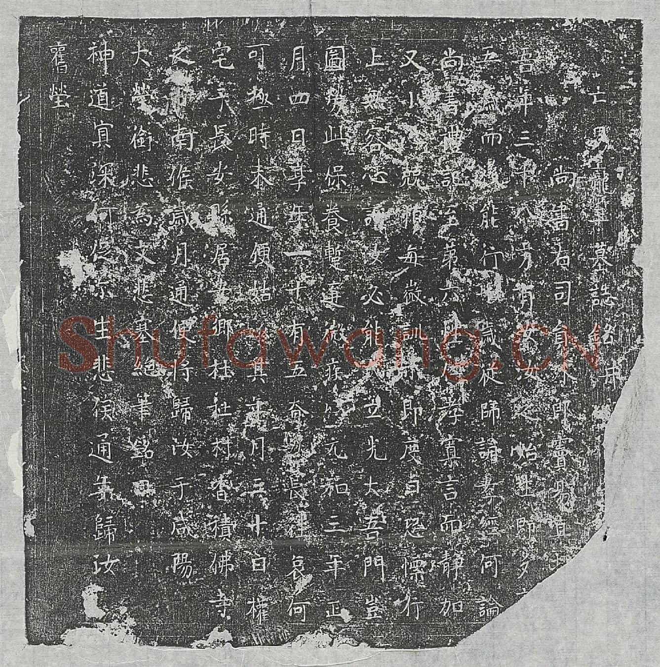 唐窦君墓誌(亡男□龙□墓誌铭并【序】)