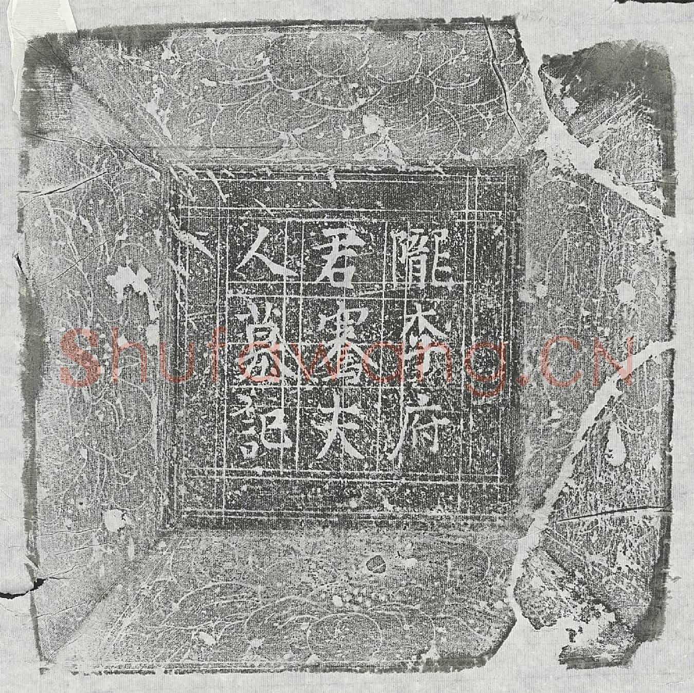 唐李君素、李君素妻骞氏墓誌(李府君骞氏墓记)