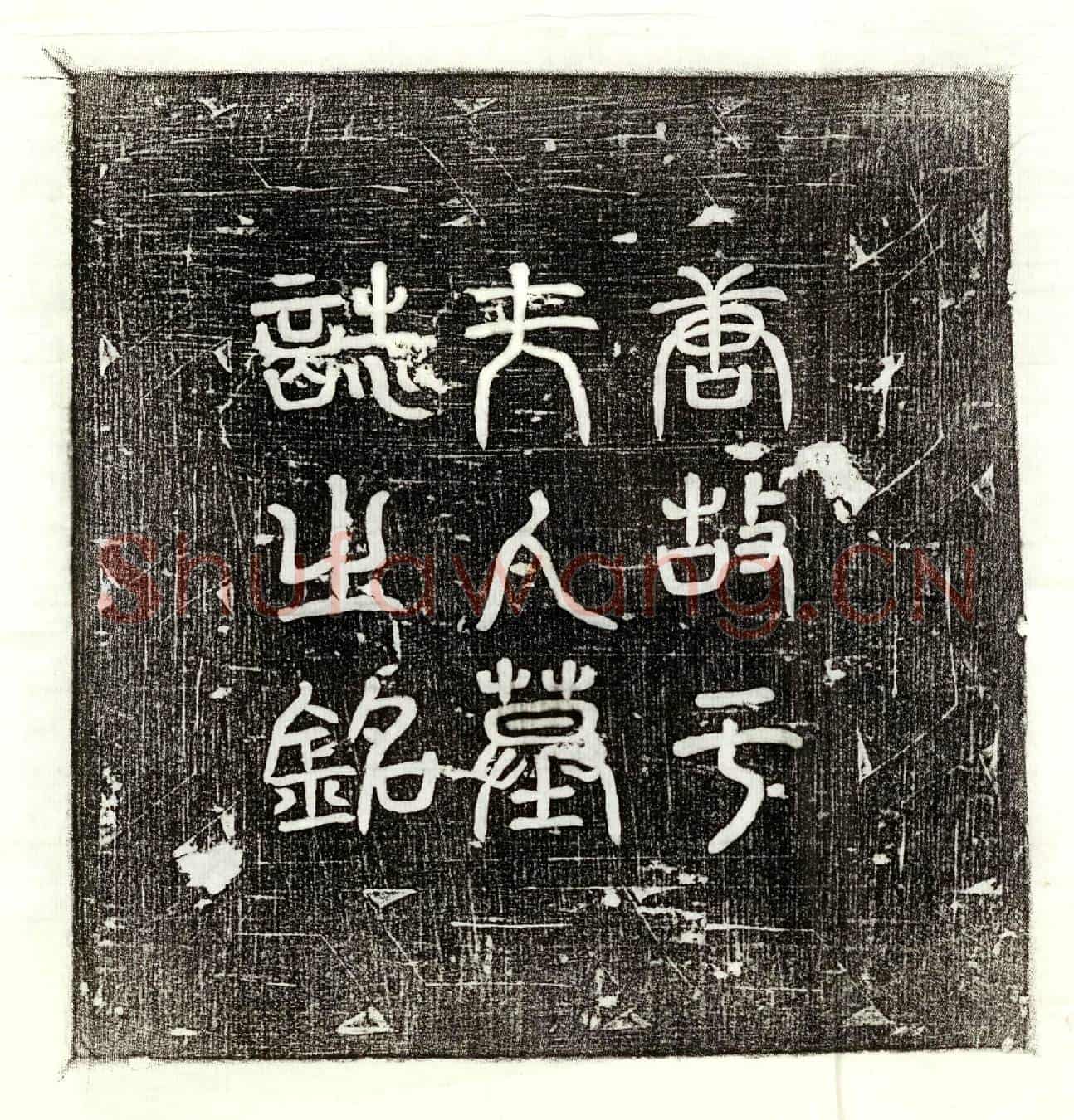 唐李君妻于固敏墓誌(唐故彭州刺史兼太子僕李府君顾夫人河南于氏墓誌铭并序)