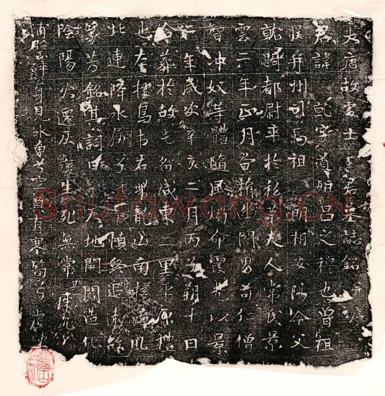 唐王乾墓誌(大唐故处士王君墓誌铭并序)