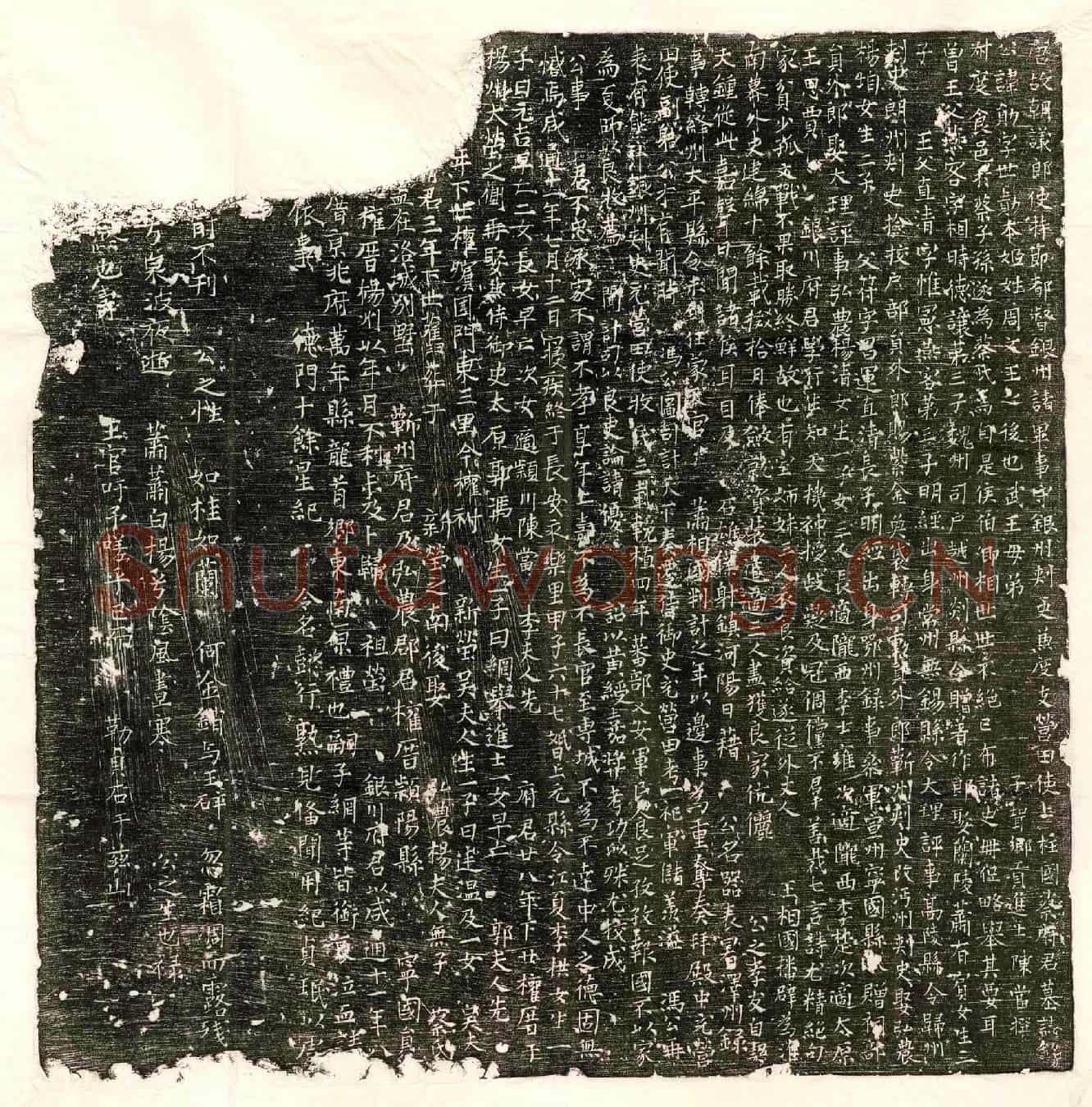 唐蔡勛墓誌(唐故朝议郎使持节都督银州诸军事守银州刺史兼度支营田使上柱国蔡府君墓誌铭)