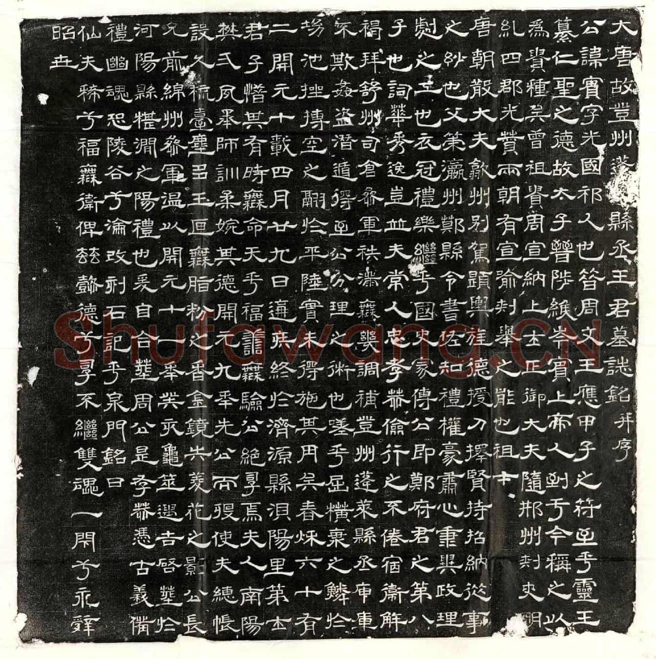 唐王宾墓誌(大唐故登州蓬【莱】县丞王君墓誌铭并序)