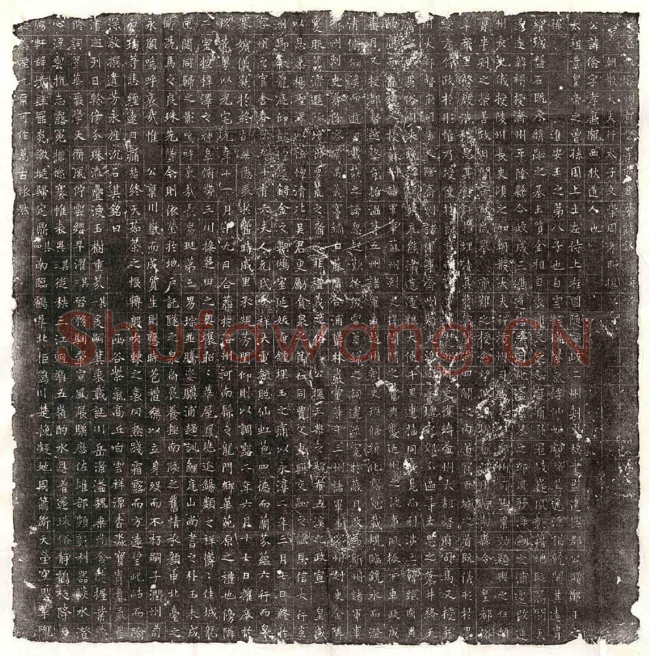 唐李俭墓誌(大唐故容州都督李府君墓誌铭并序)