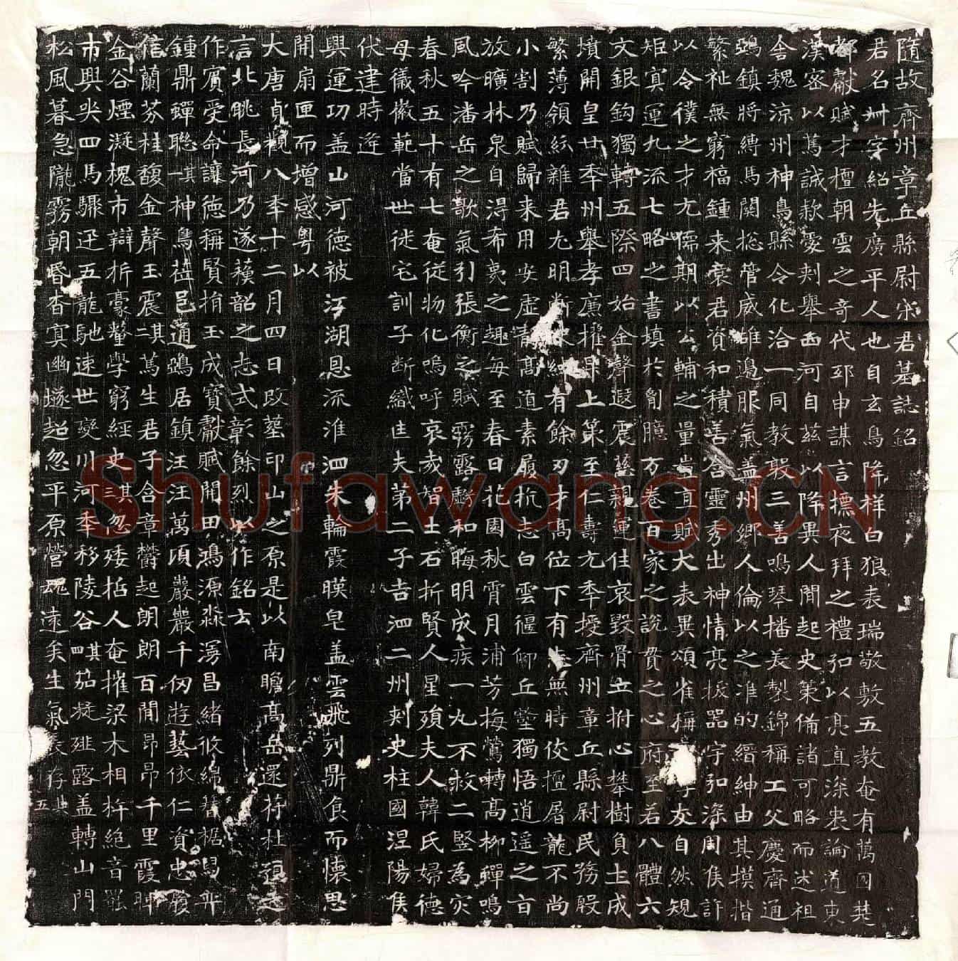 唐宋叔墓誌(随故齐州章丘县尉宋君墓誌铭)