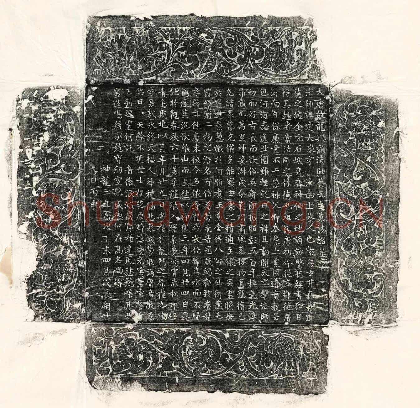 唐蔡逸墓誌(大唐故龙兴观法师蔡先生墓誌铭并序)