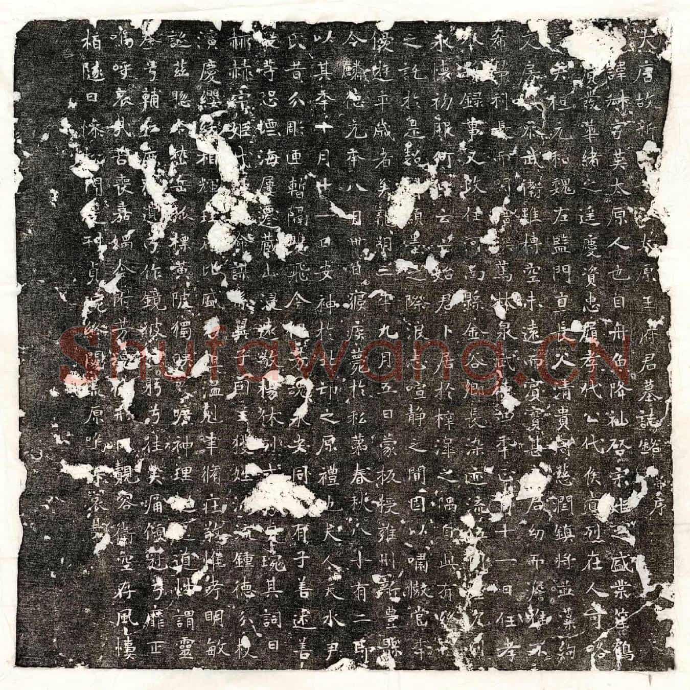 唐王叔墓誌(大唐故新【丰县令】太原王府君墓誌铭并序)
