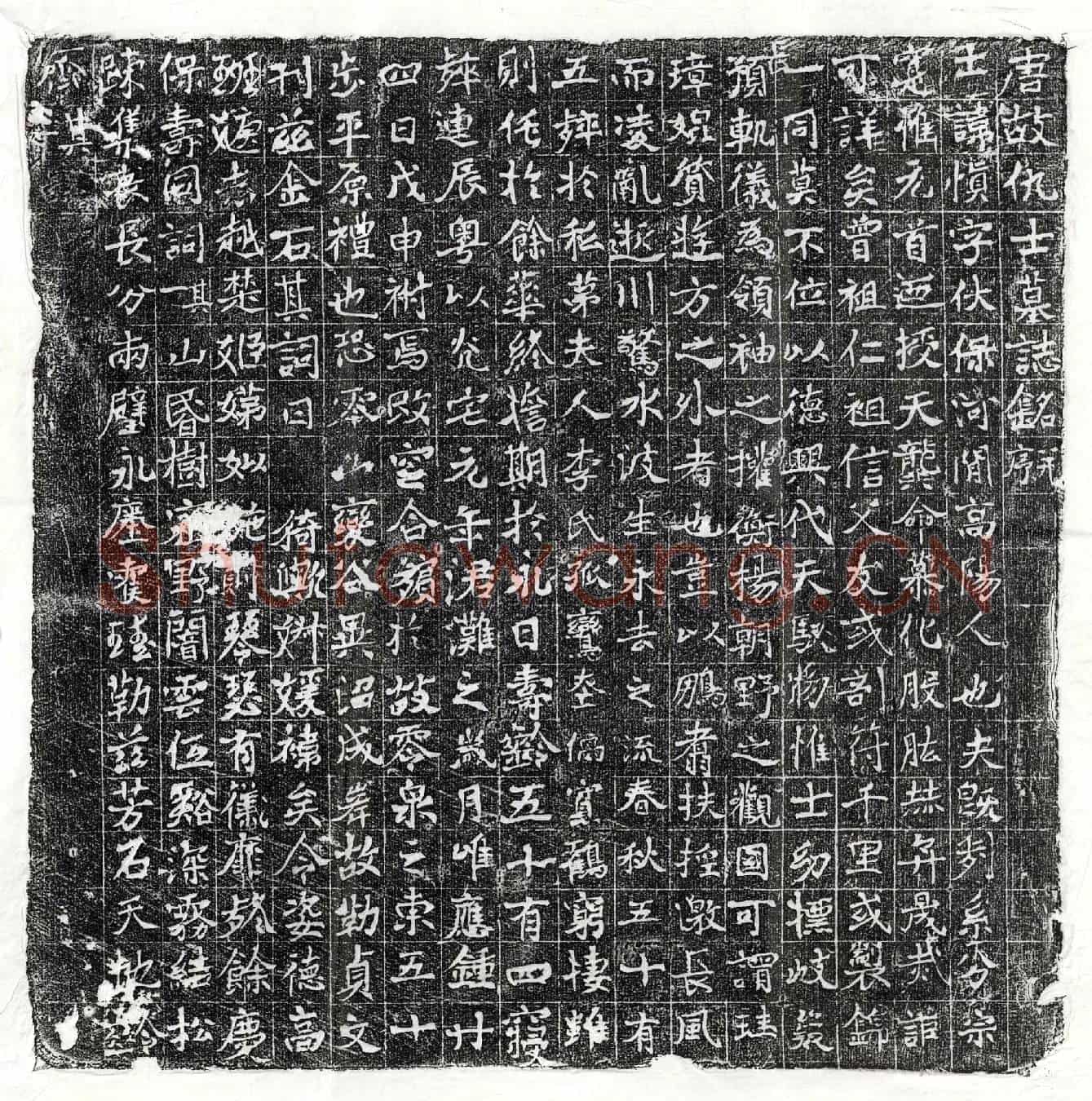 唐仇愼墓誌(唐故仇士墓誌铭并序)