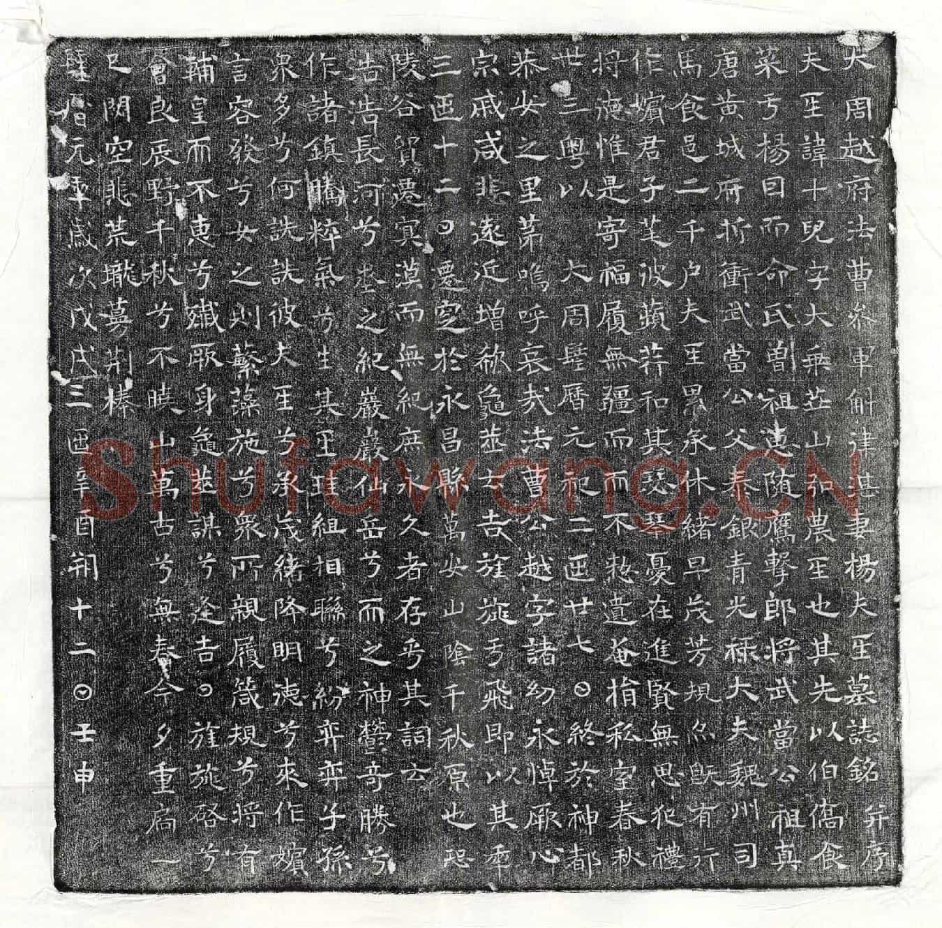 唐斛律湛妻杨十儿墓誌(大周越府法曹参军斛律湛妻杨夫人墓誌铭并序)