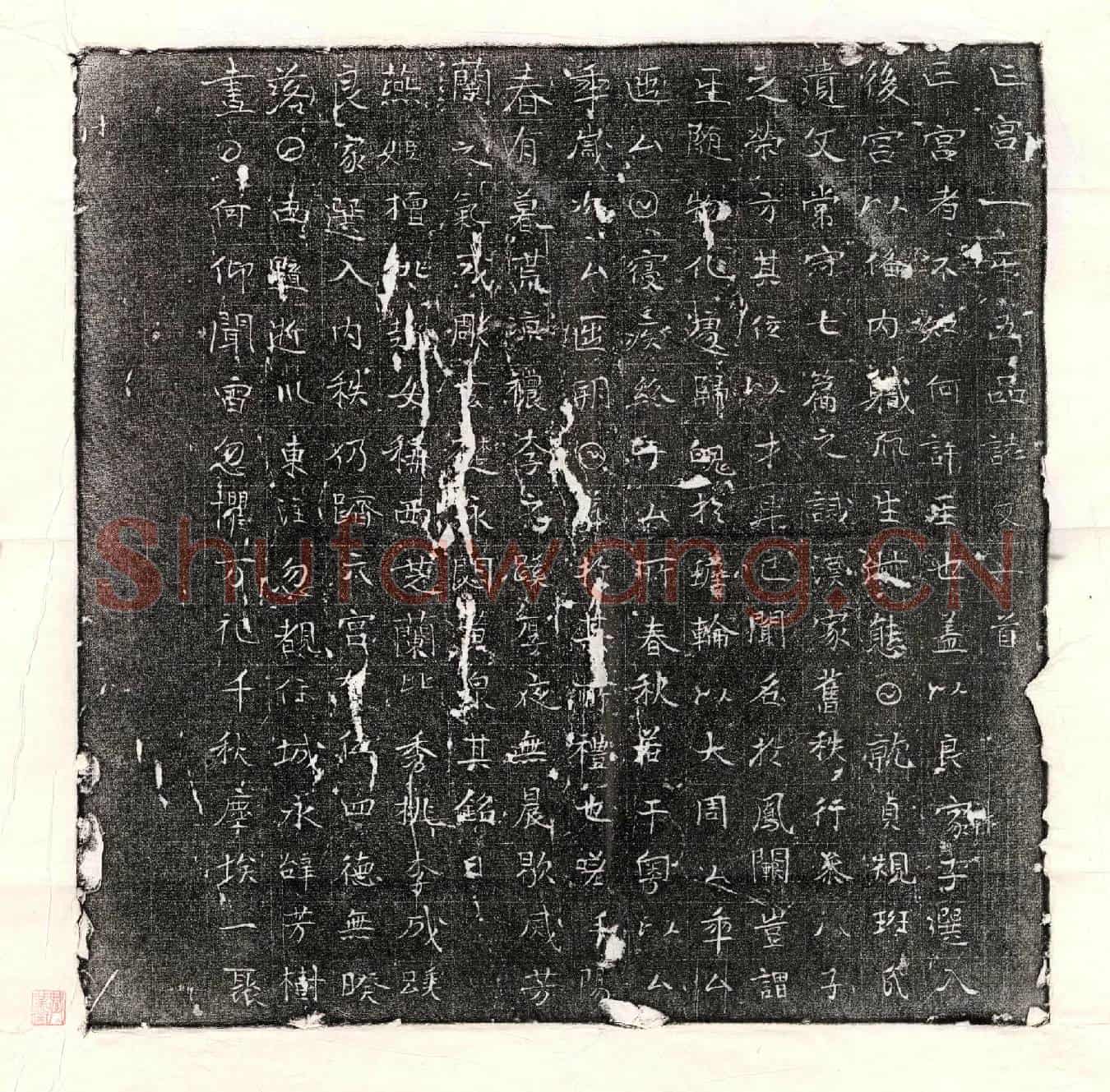 唐五品宫人墓誌(亡宫一人五品誌文一首)