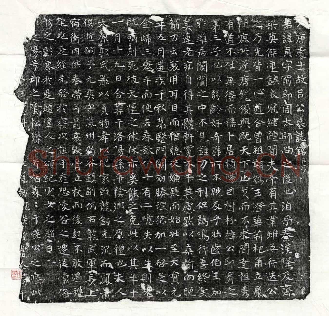 唐吕贞墓誌(【大】唐处士故吕公墓誌铭并序)