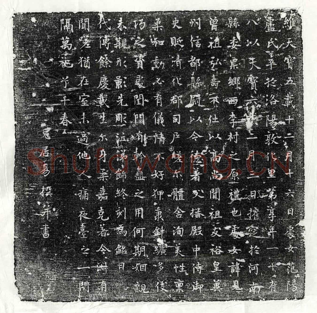 唐卢见墓誌