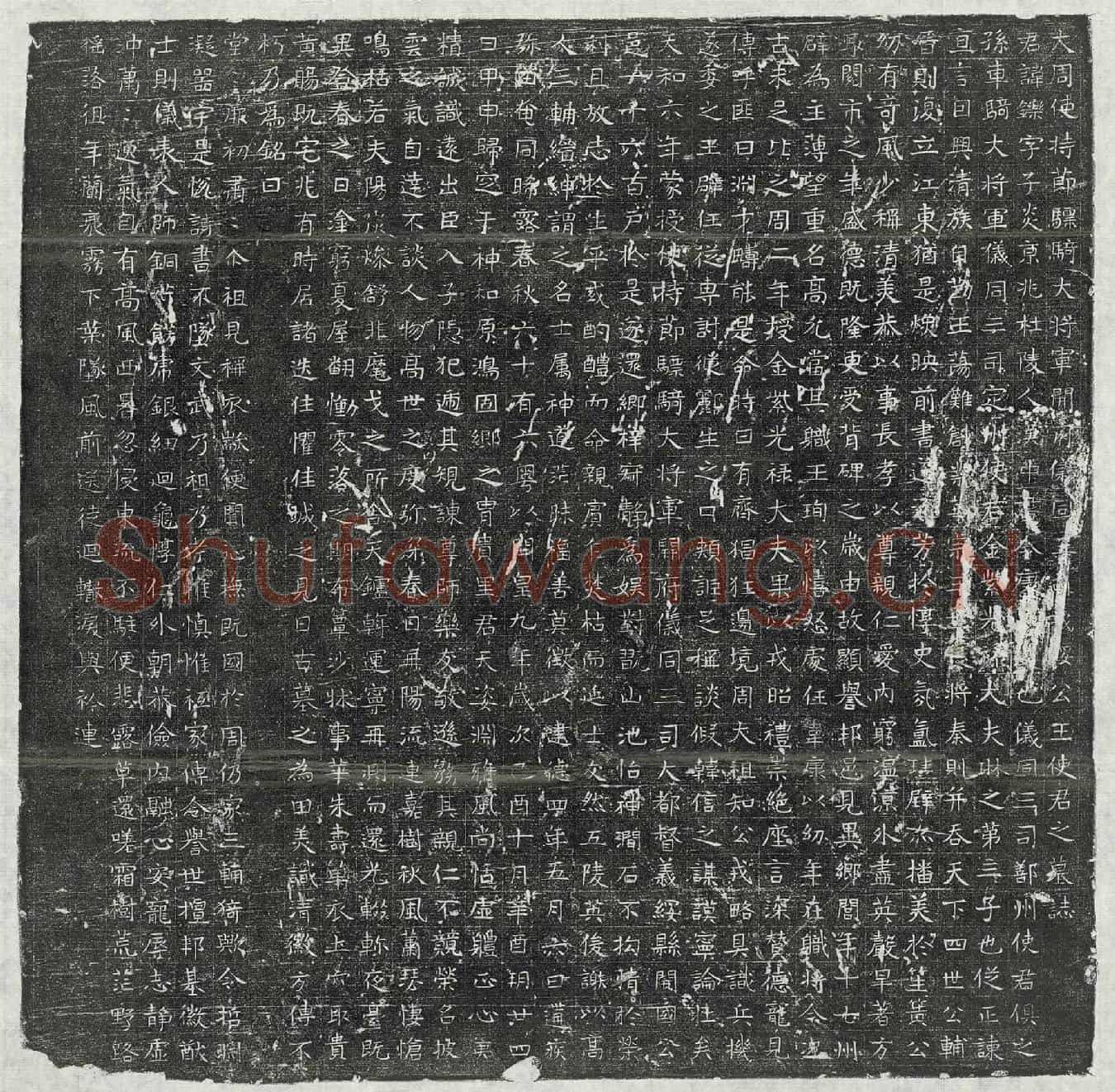 隋王铄墓誌(大周使持节骠骑大将军开府仪同三司义绥公王使君之墓誌)