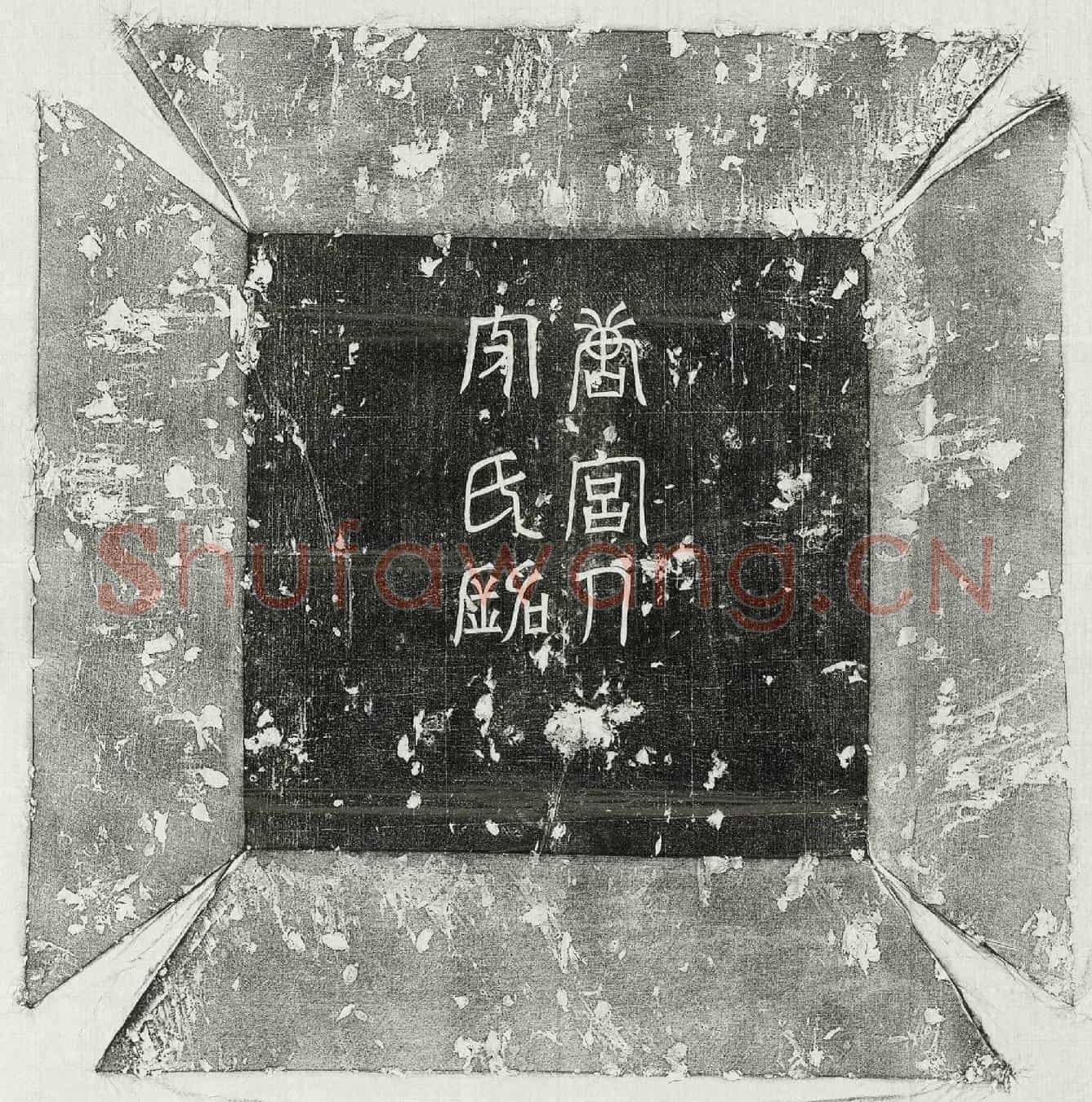 唐宫人皮氏墓誌(大唐宫人司赞皮氏墓誌铭)