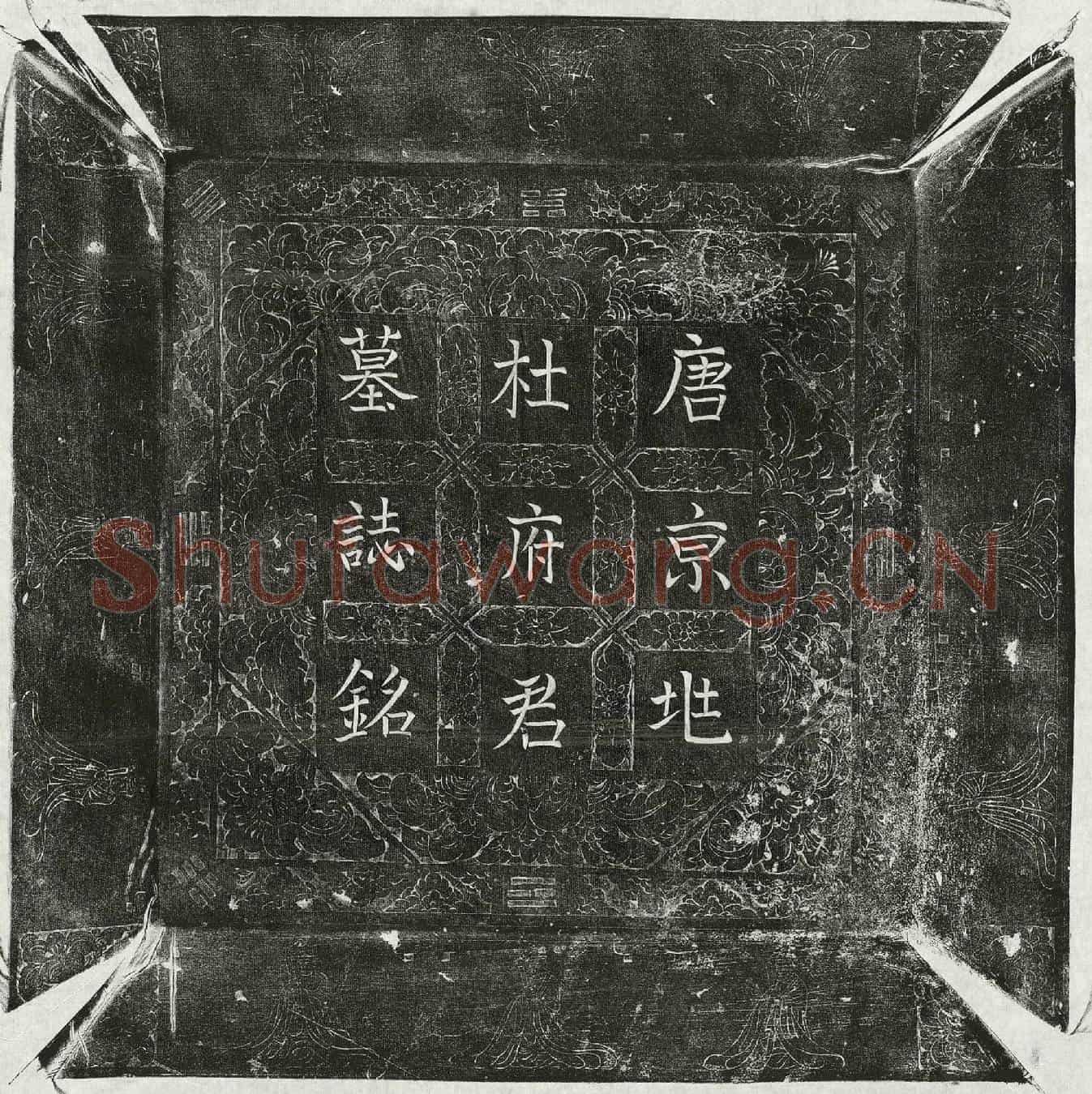 唐杜传庆墓誌(大唐故朝议郎守河中府河东县令杜府君墓誌铭并序)