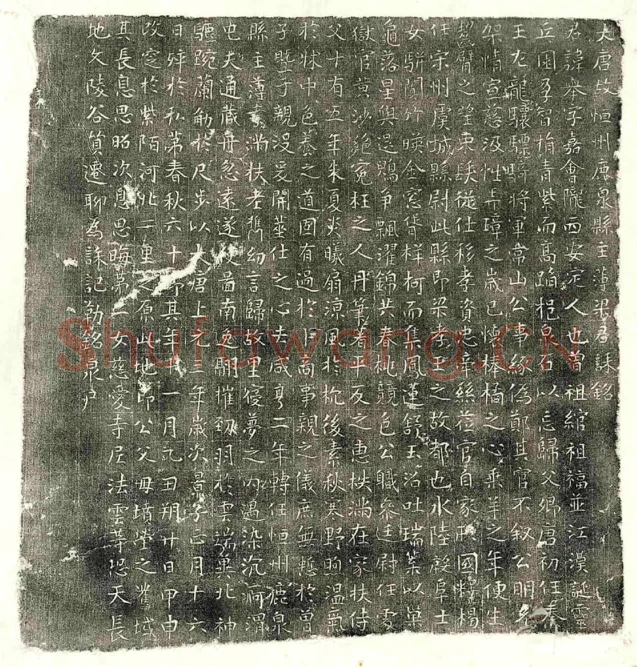 唐梁举墓誌(大唐故恒州鹿泉县主簿梁君诔铭)