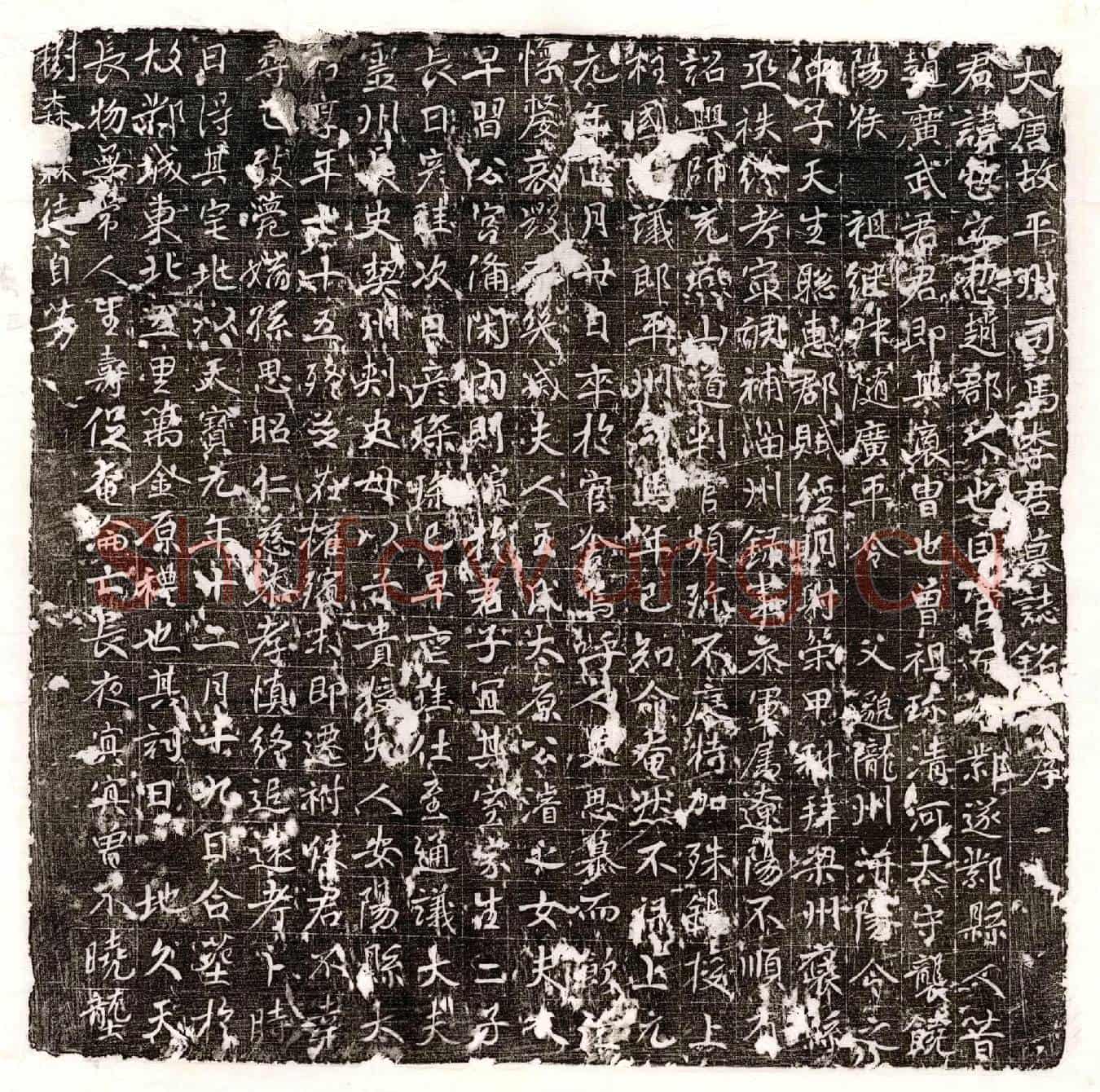 唐李整墓誌(大唐故平州司马李君墓誌铭并序)