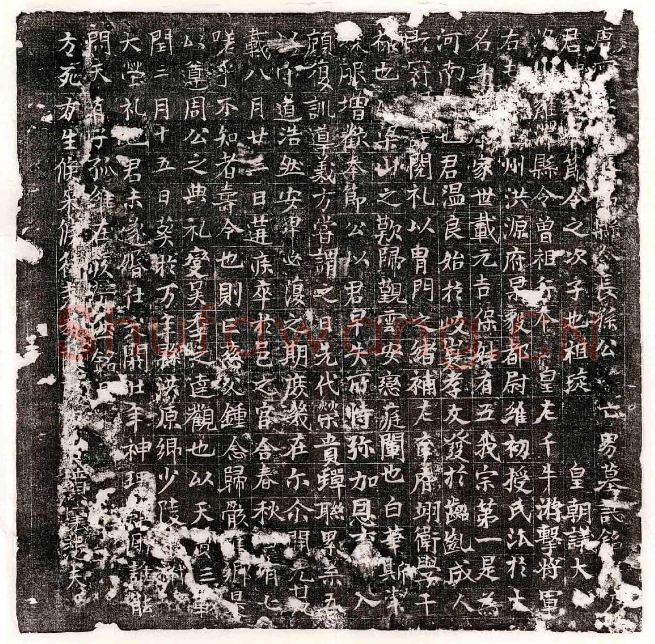 唐长孙□墓誌(唐□□□□节县令长孙公亡男墓誌铭并序)