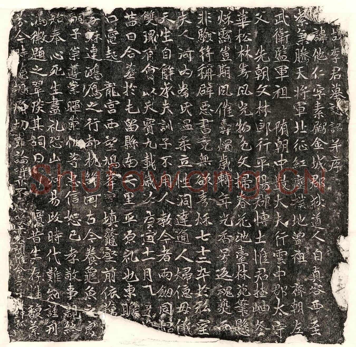 唐李他仁墓誌(□故李君墓誌铭并序)