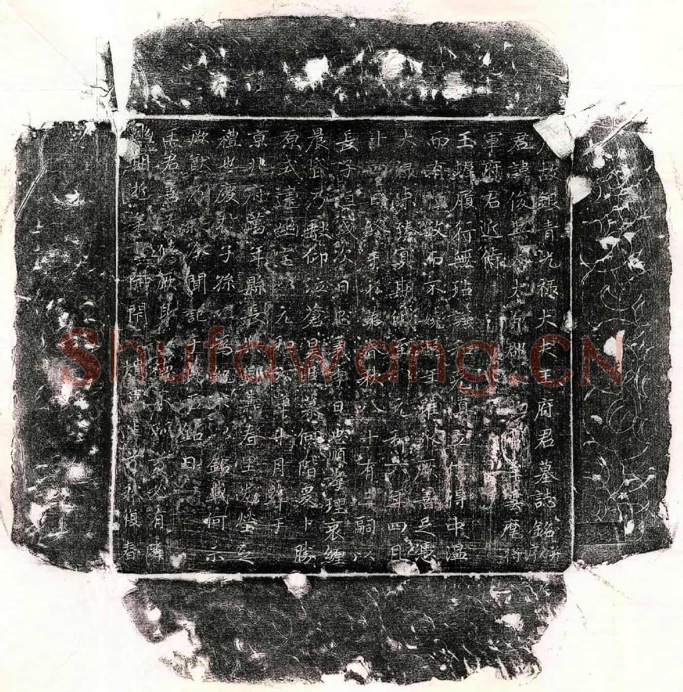 唐王俊墓誌(唐故银青光禄大夫王府君墓誌铭并序)