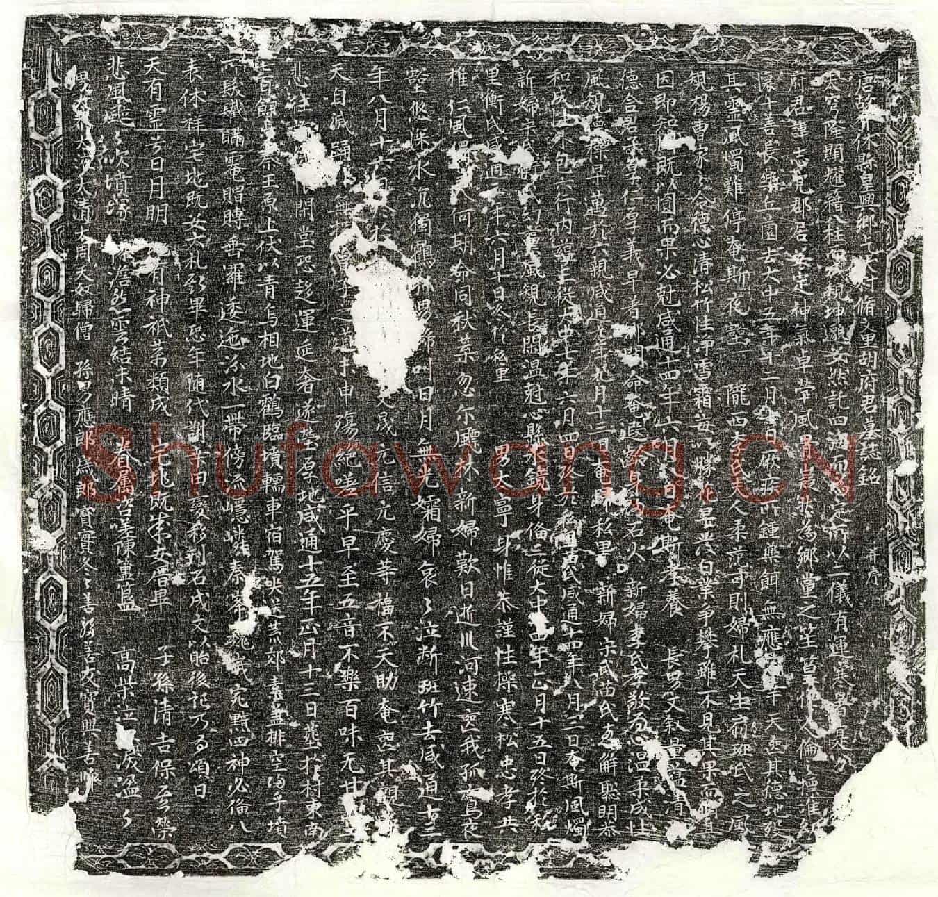 唐胡志宽墓誌(唐故介休县皇兴乡乞伏村脩文里胡府君墓誌铭并序)